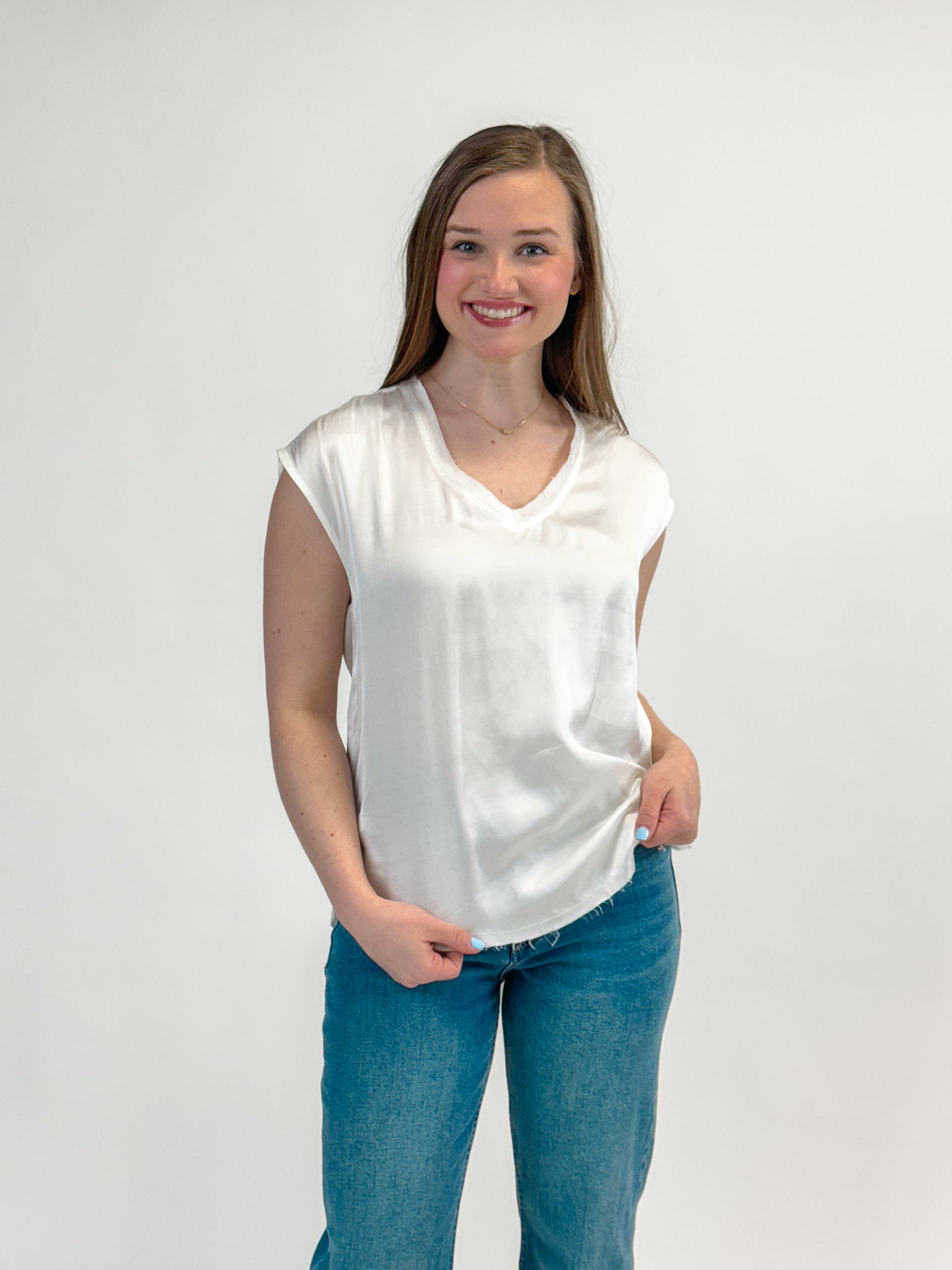 Dear John Yanis Top - White