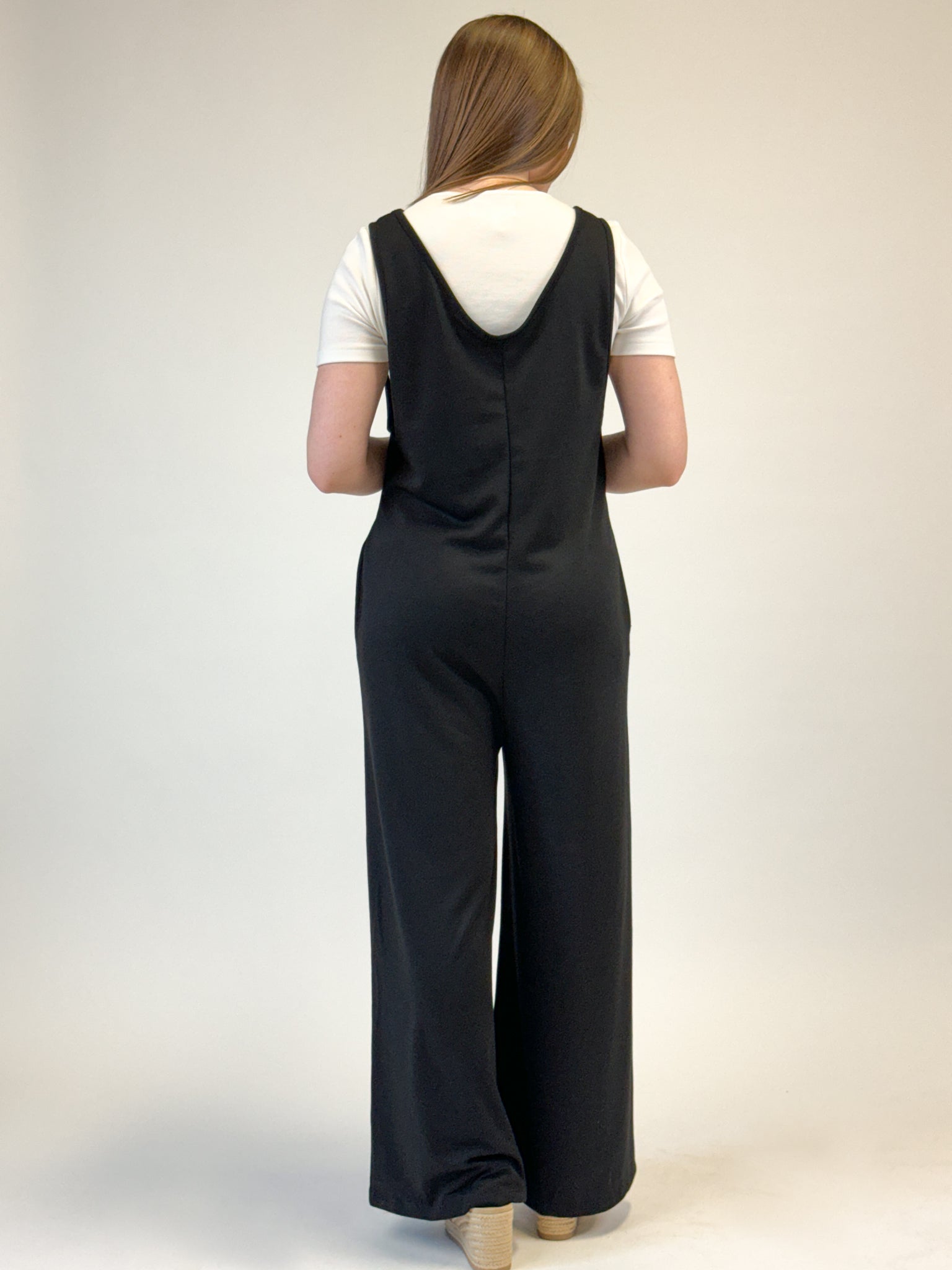 Sleeveless Jumpsuit - Black