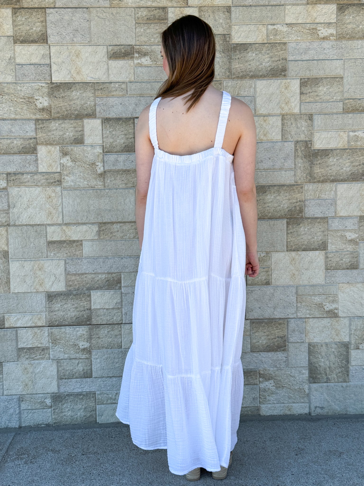 Halter Neck Maxi Dress