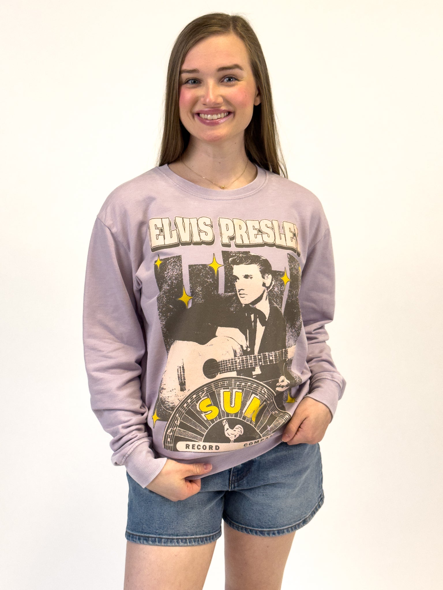 Elvis x Sun Records Fitted Sweatshirt