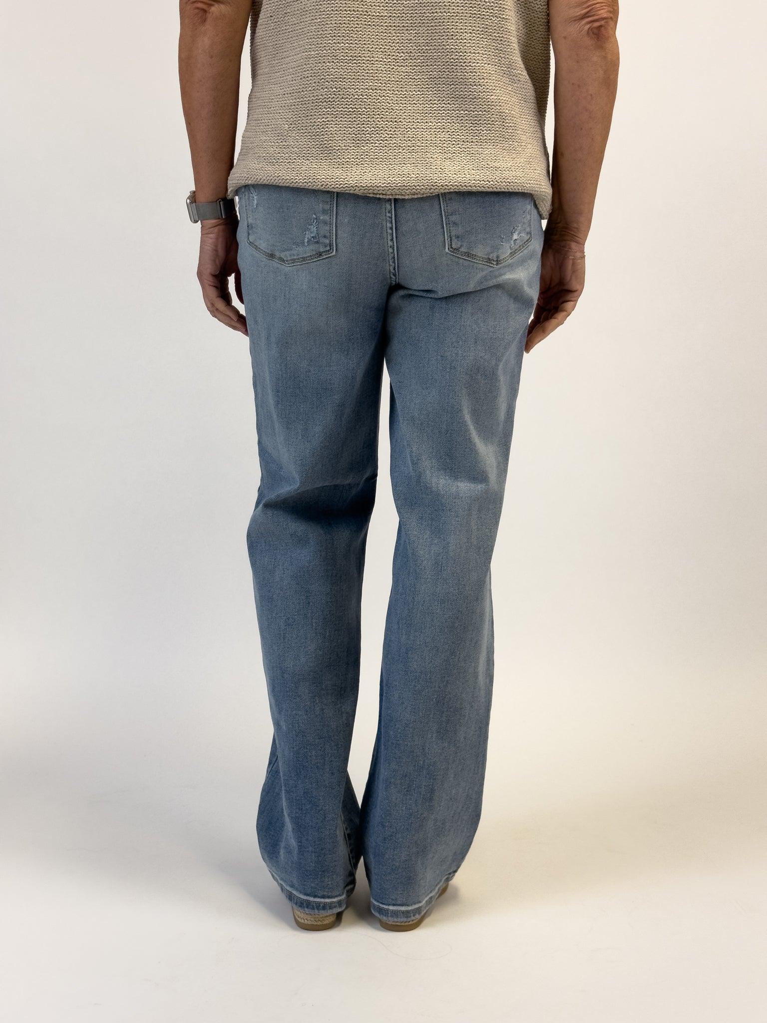 Judy Blue High Rise Straight Leg Jeans