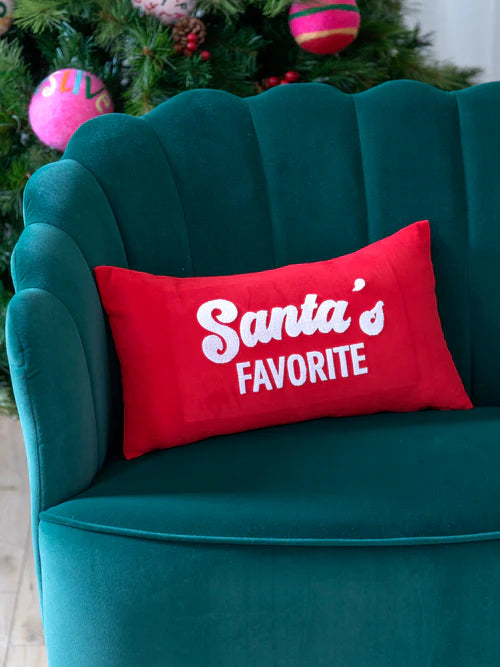 "Santa's Favorite" Pillow