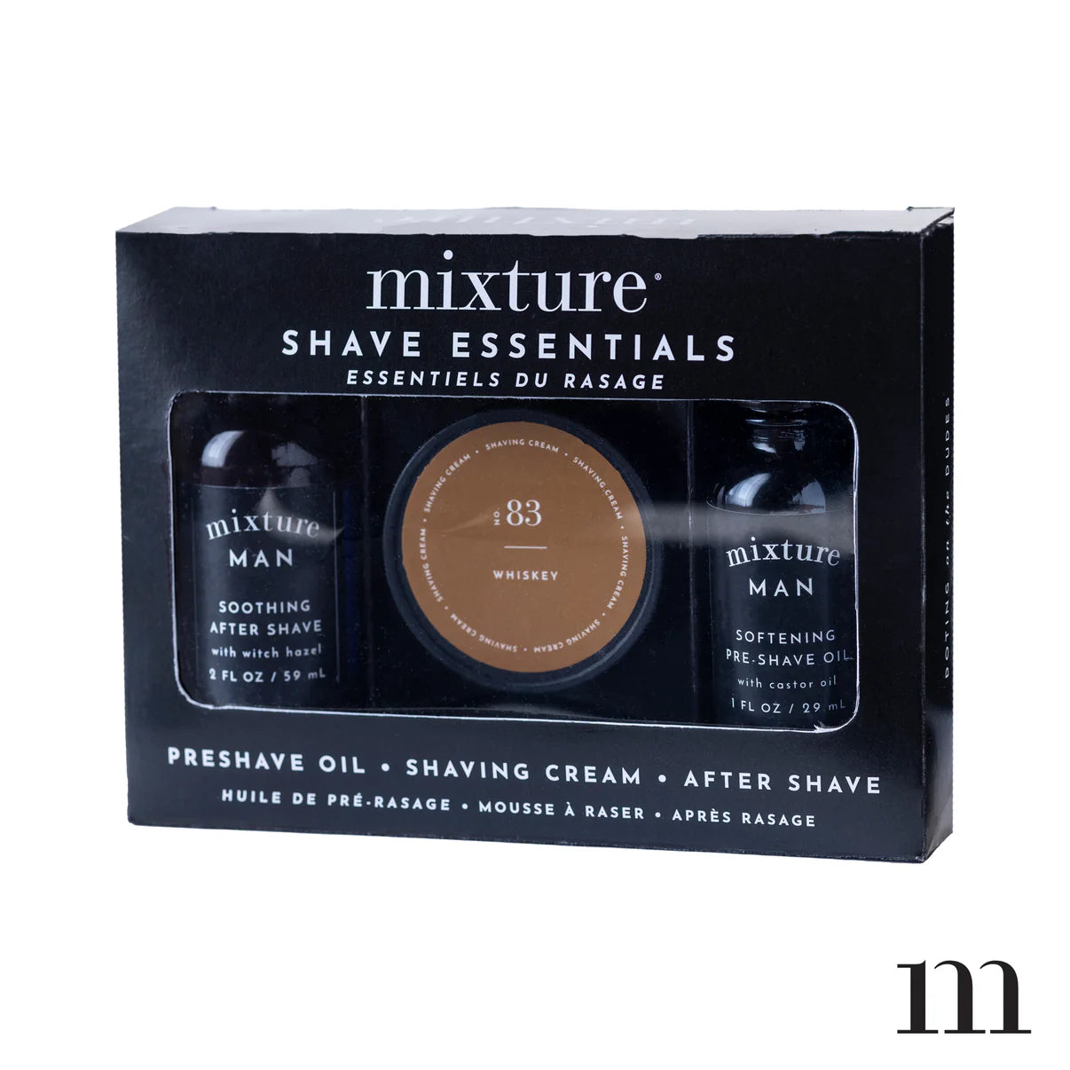 No. 68 Cobalt Mixture: Men's Shave Essential Gift Set