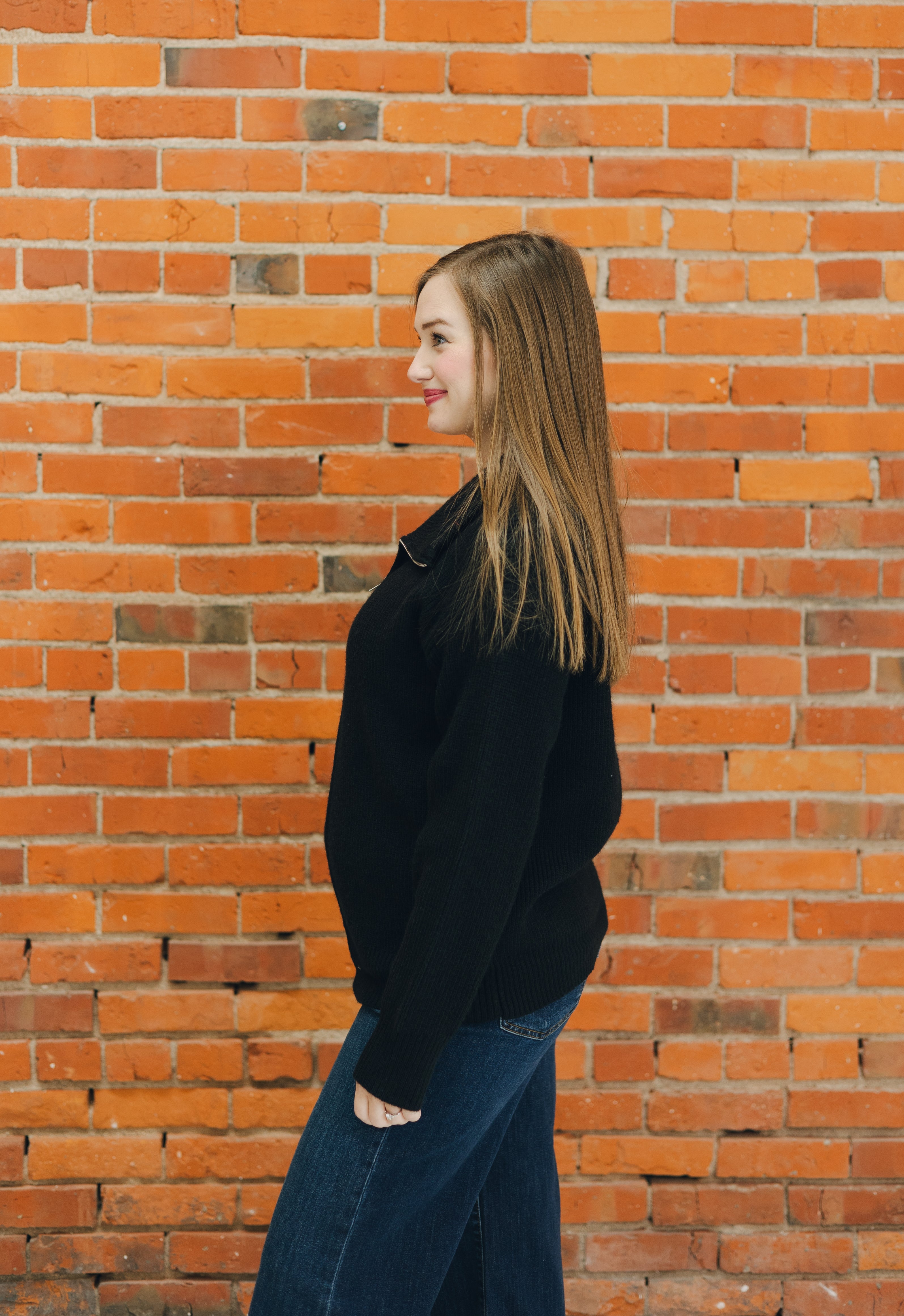 Black Sweater Cardigan