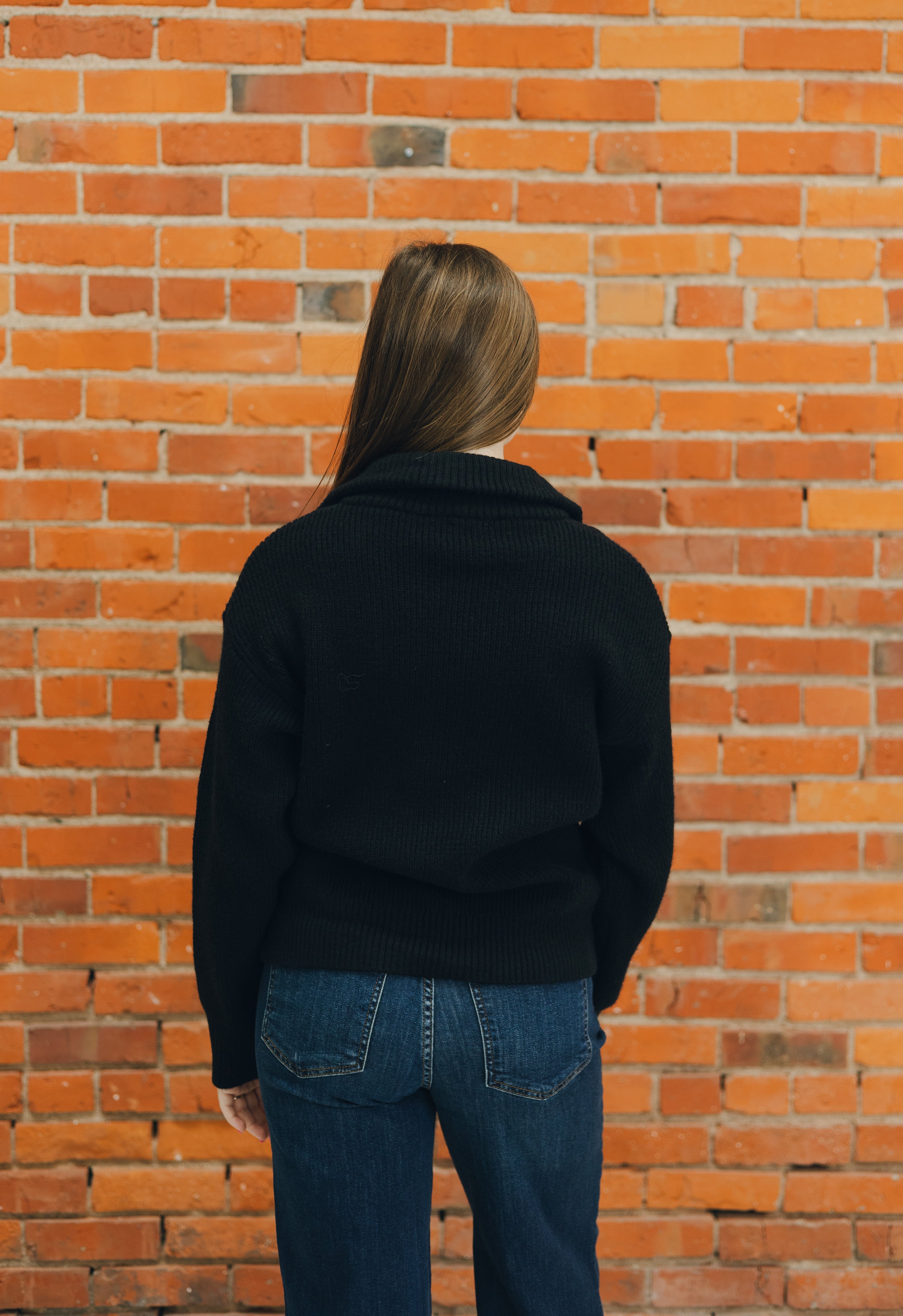 Black Sweater Cardigan