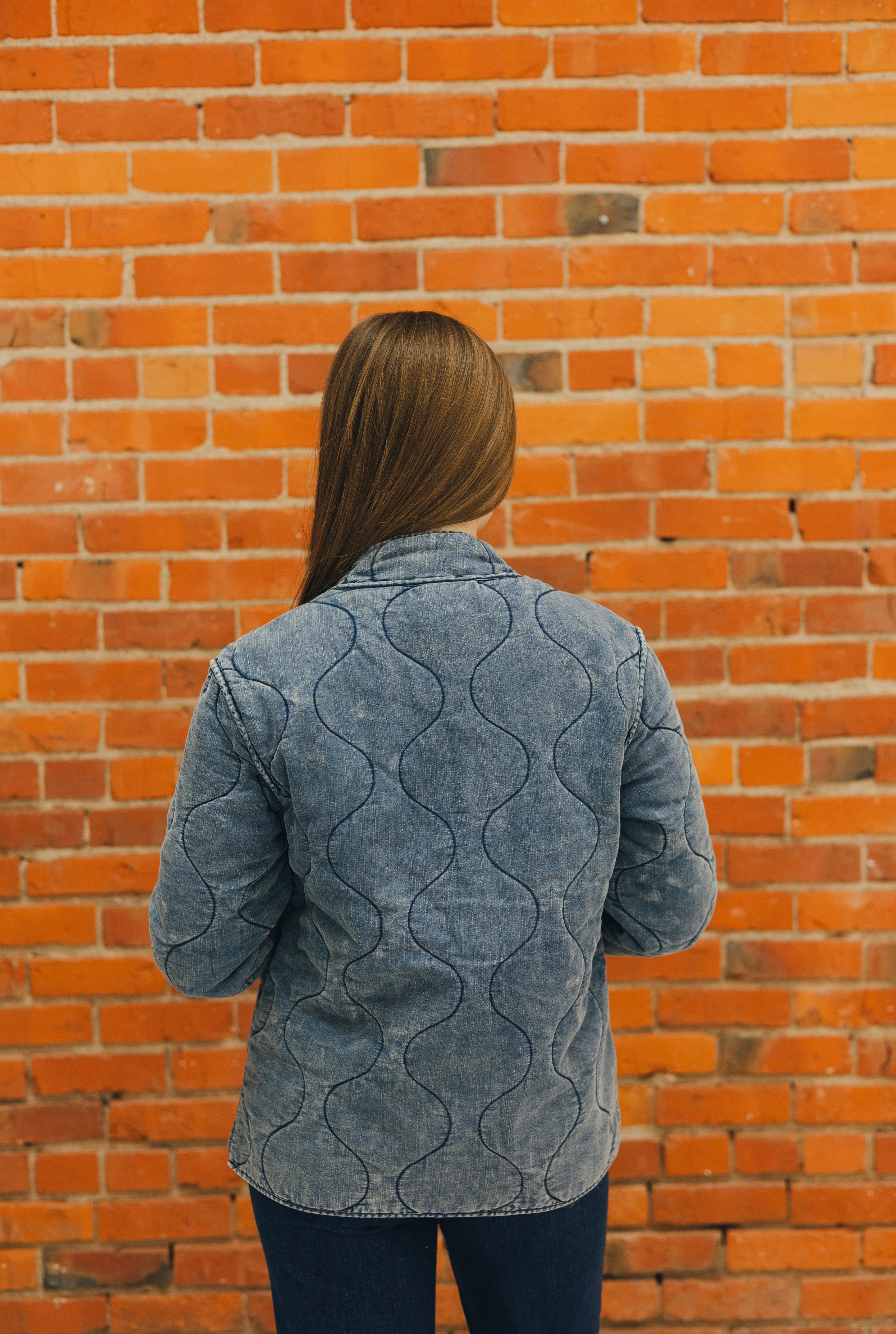 Snow Washed Quilted Jacket