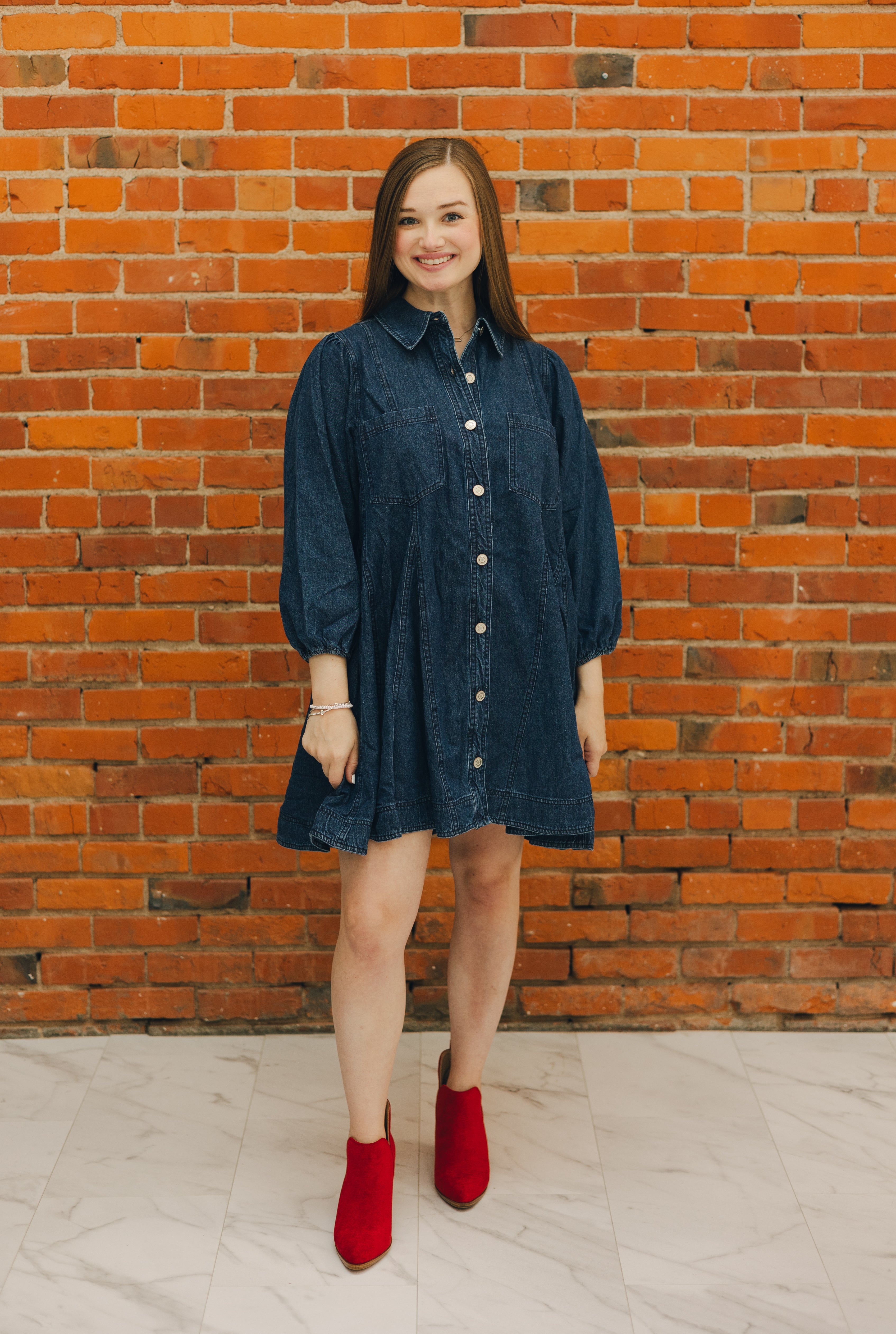 Dark Denim Dress