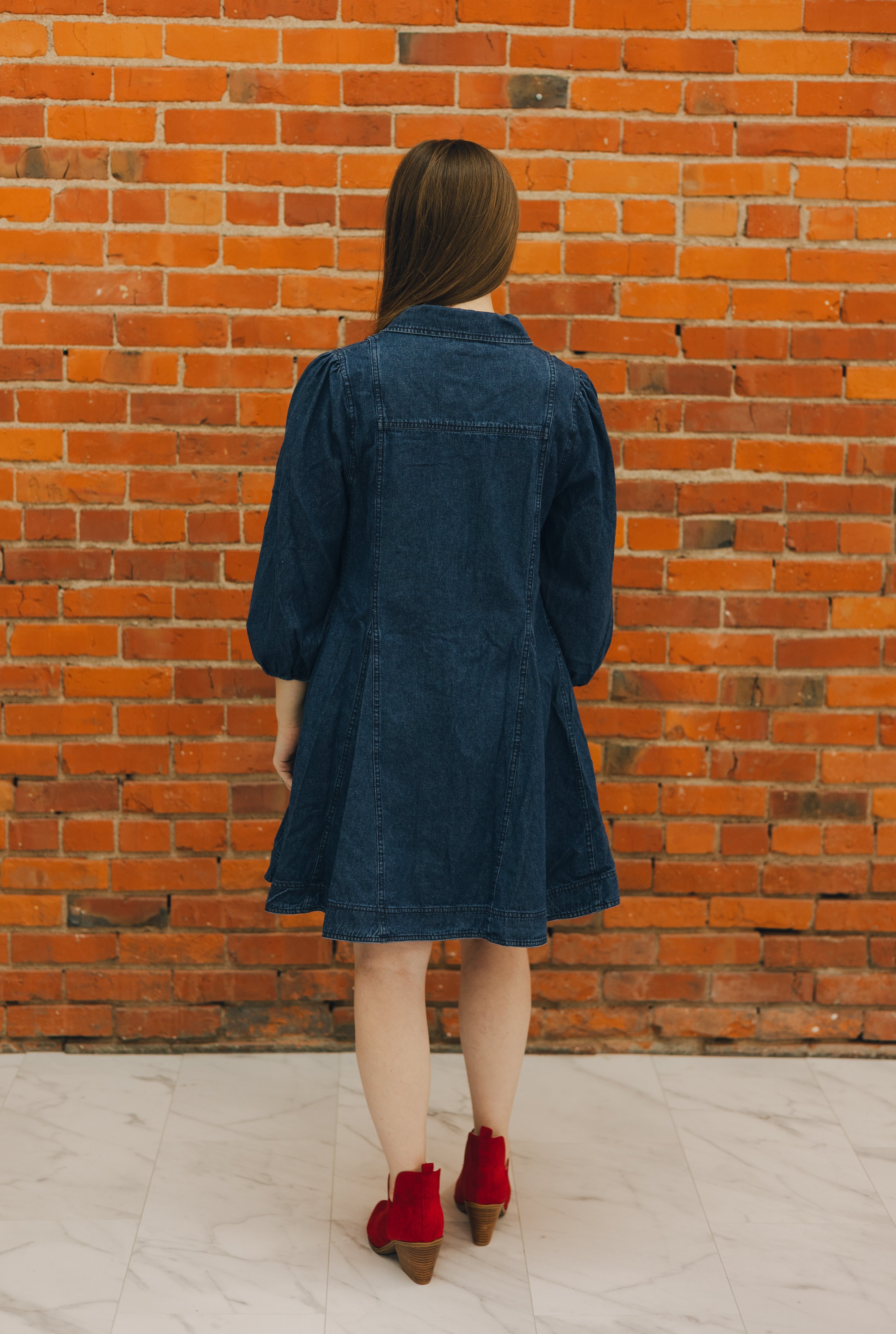 Dark Denim Dress