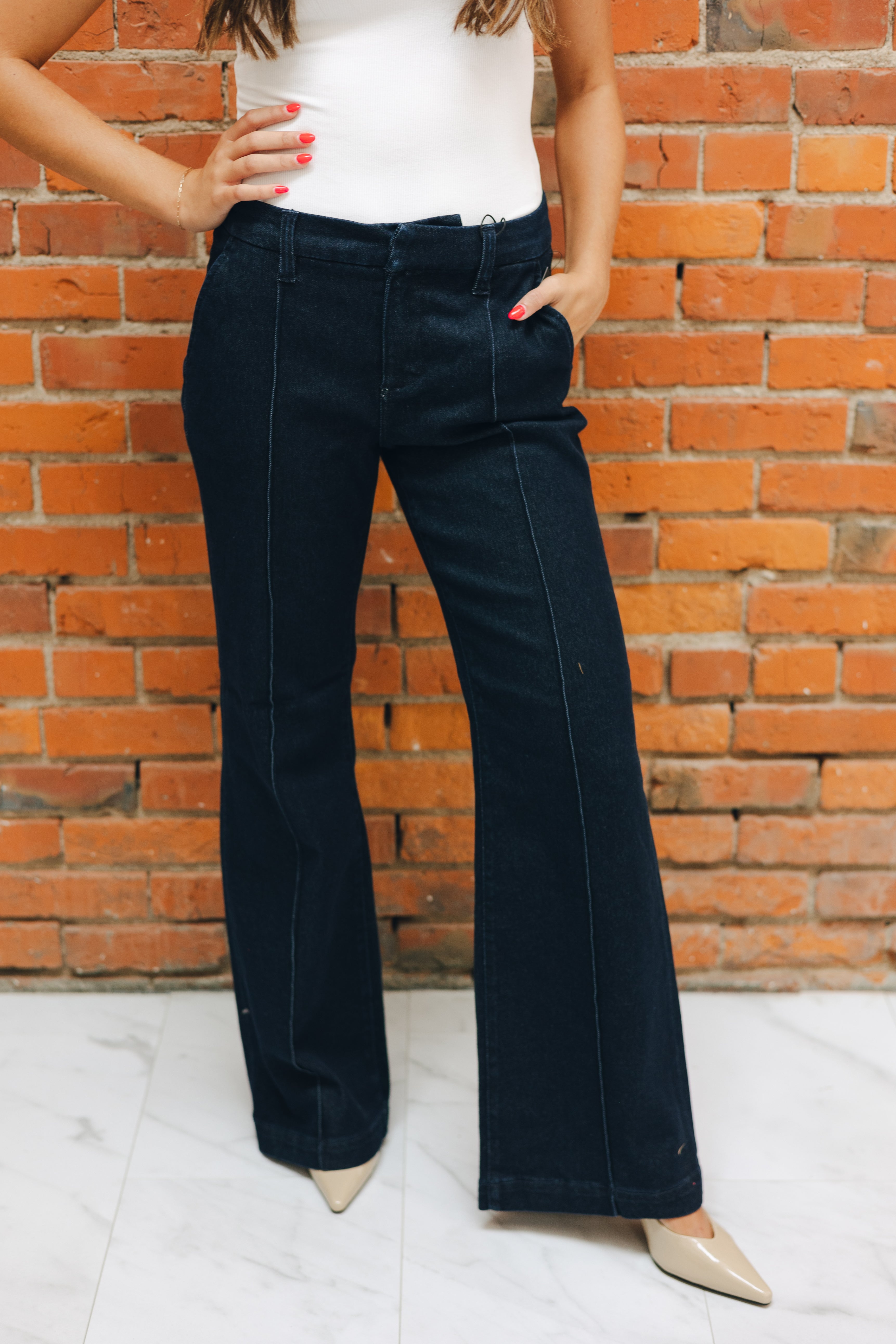 Liverpool Kelsey Wide Leg Trouser