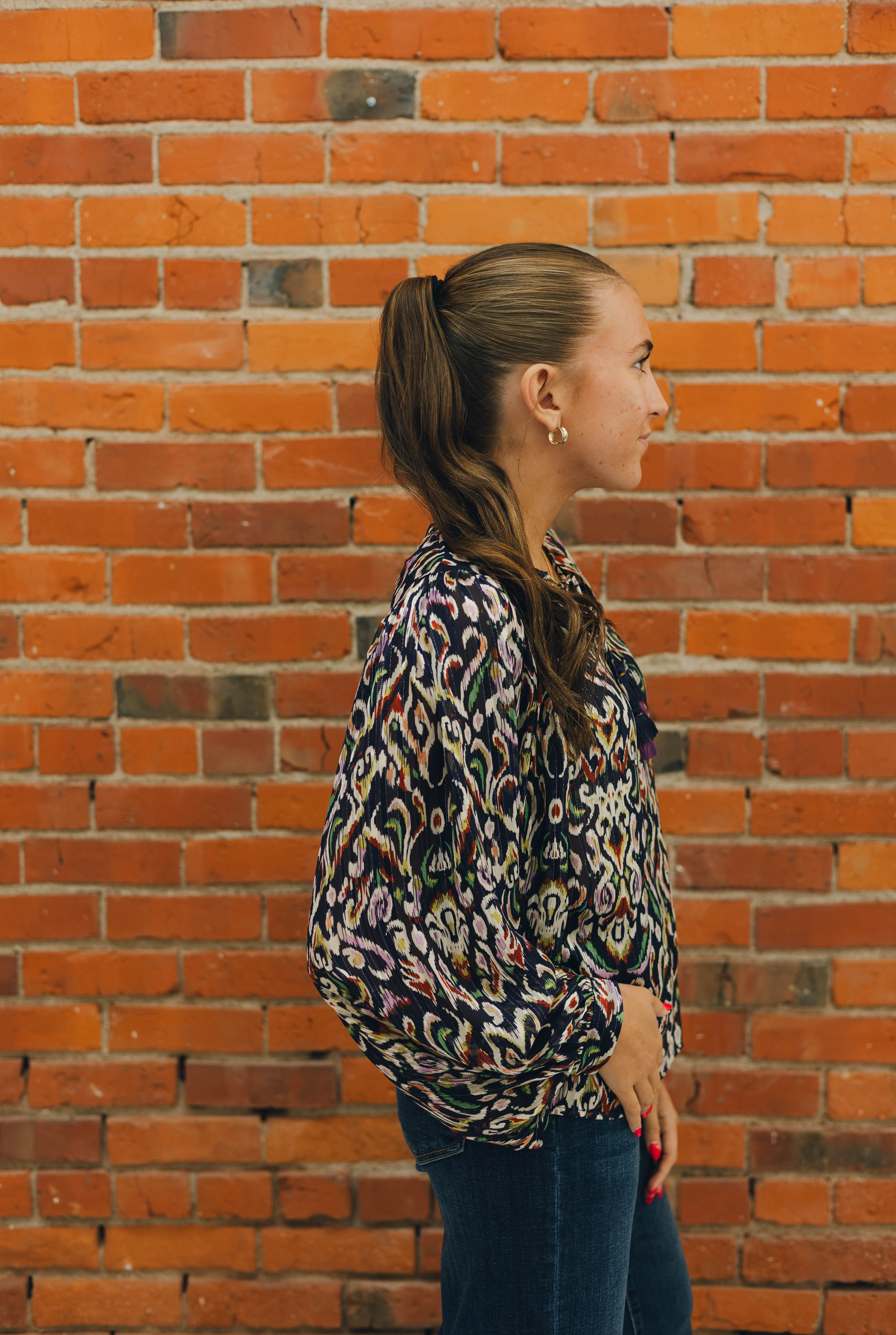 Molly Bracken Woven Blouse