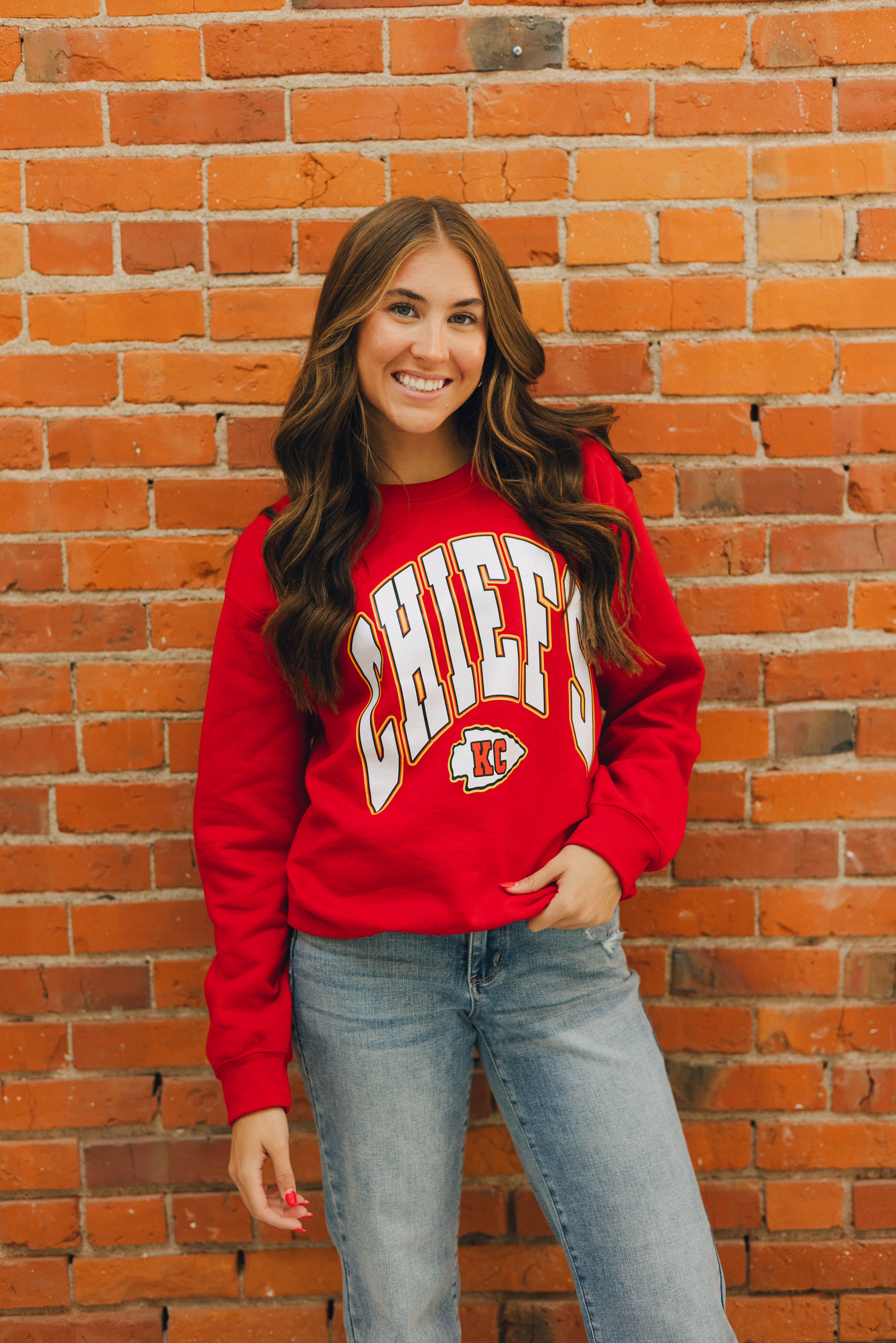 Chiefs Large Font Sweatshirt