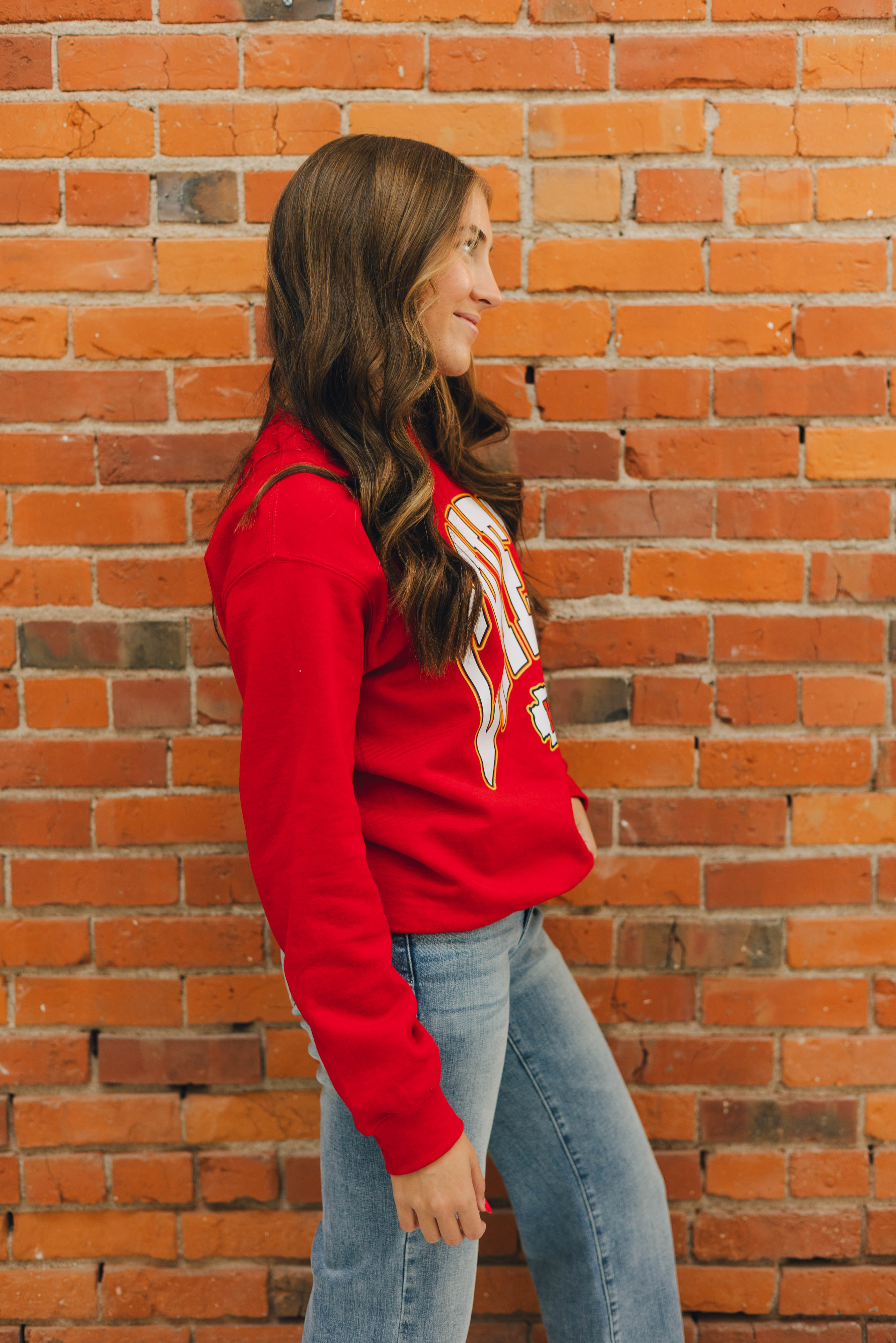 Chiefs Large Font Sweatshirt