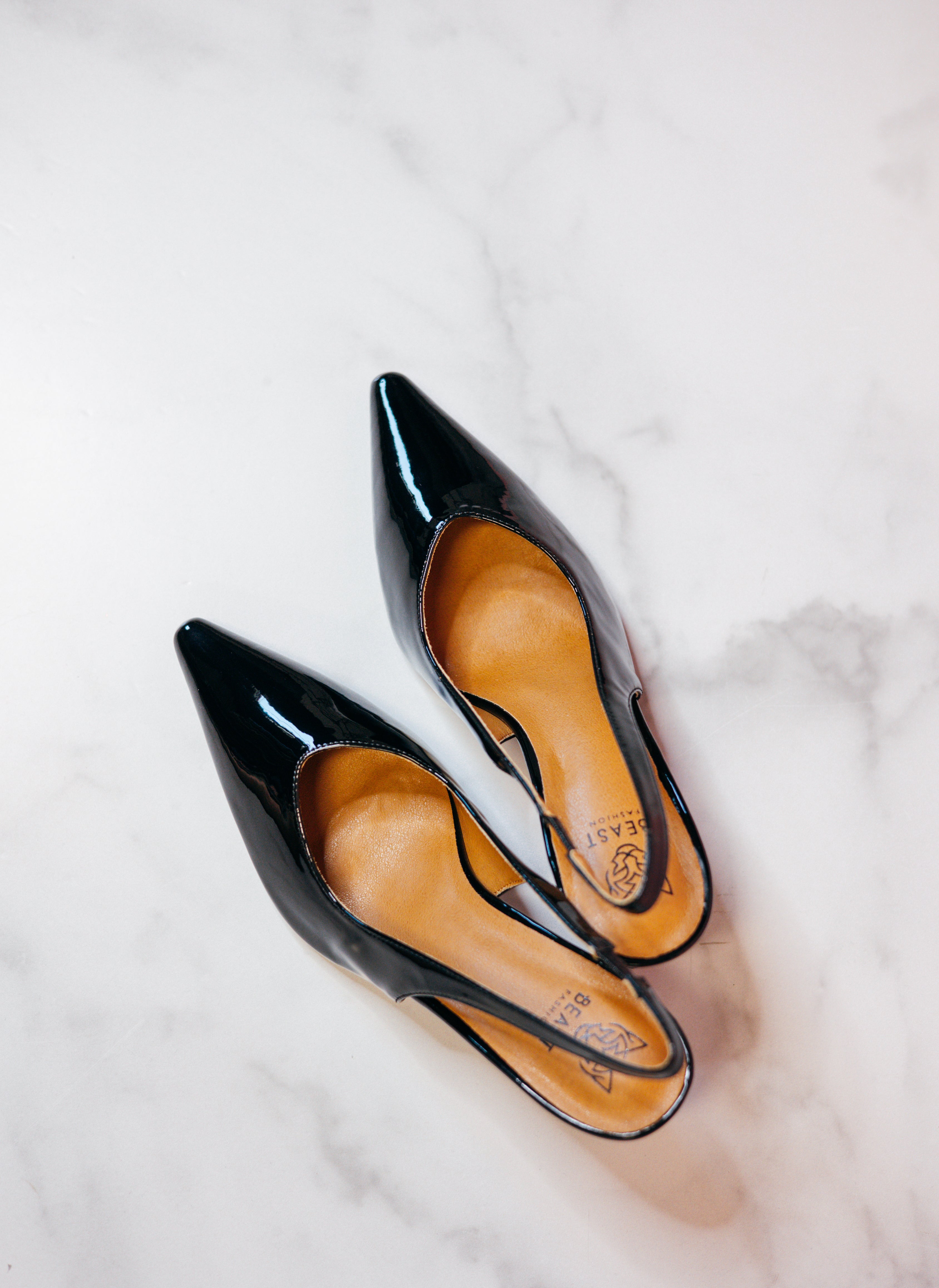 Trinee Slingback Pumps - Black