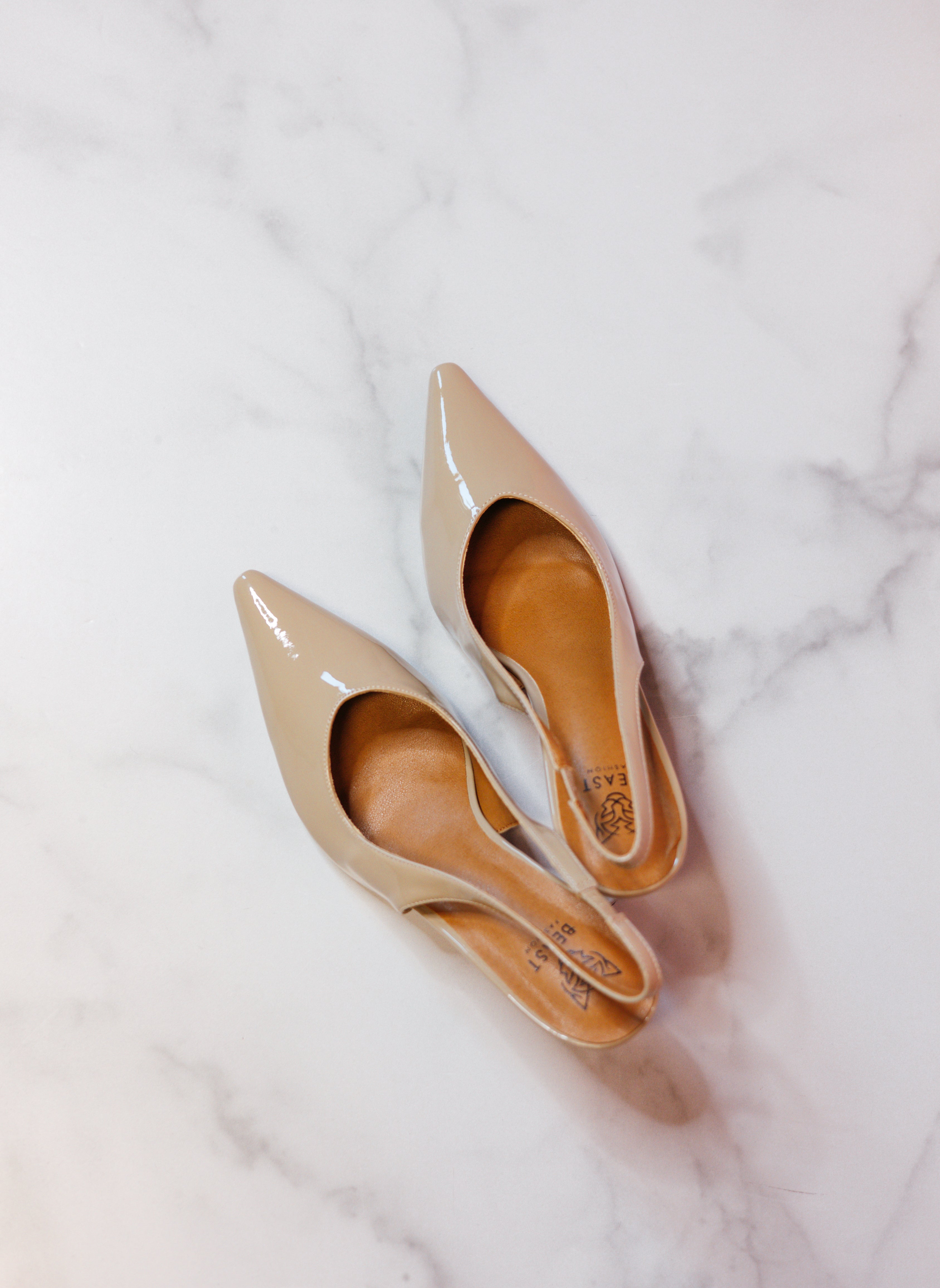 Trinee Slingback Pumps - Nude