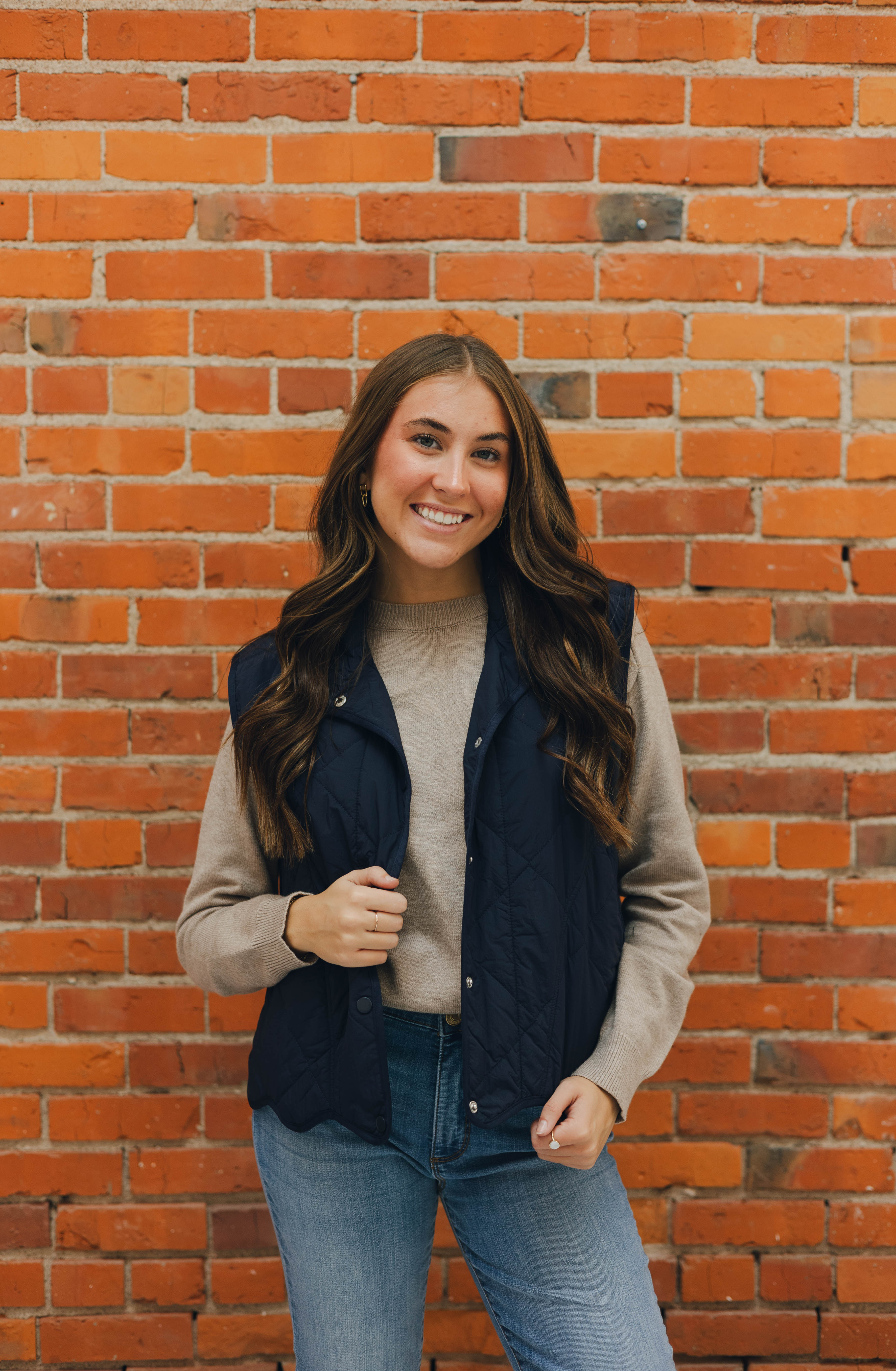 Dark Navy Vest