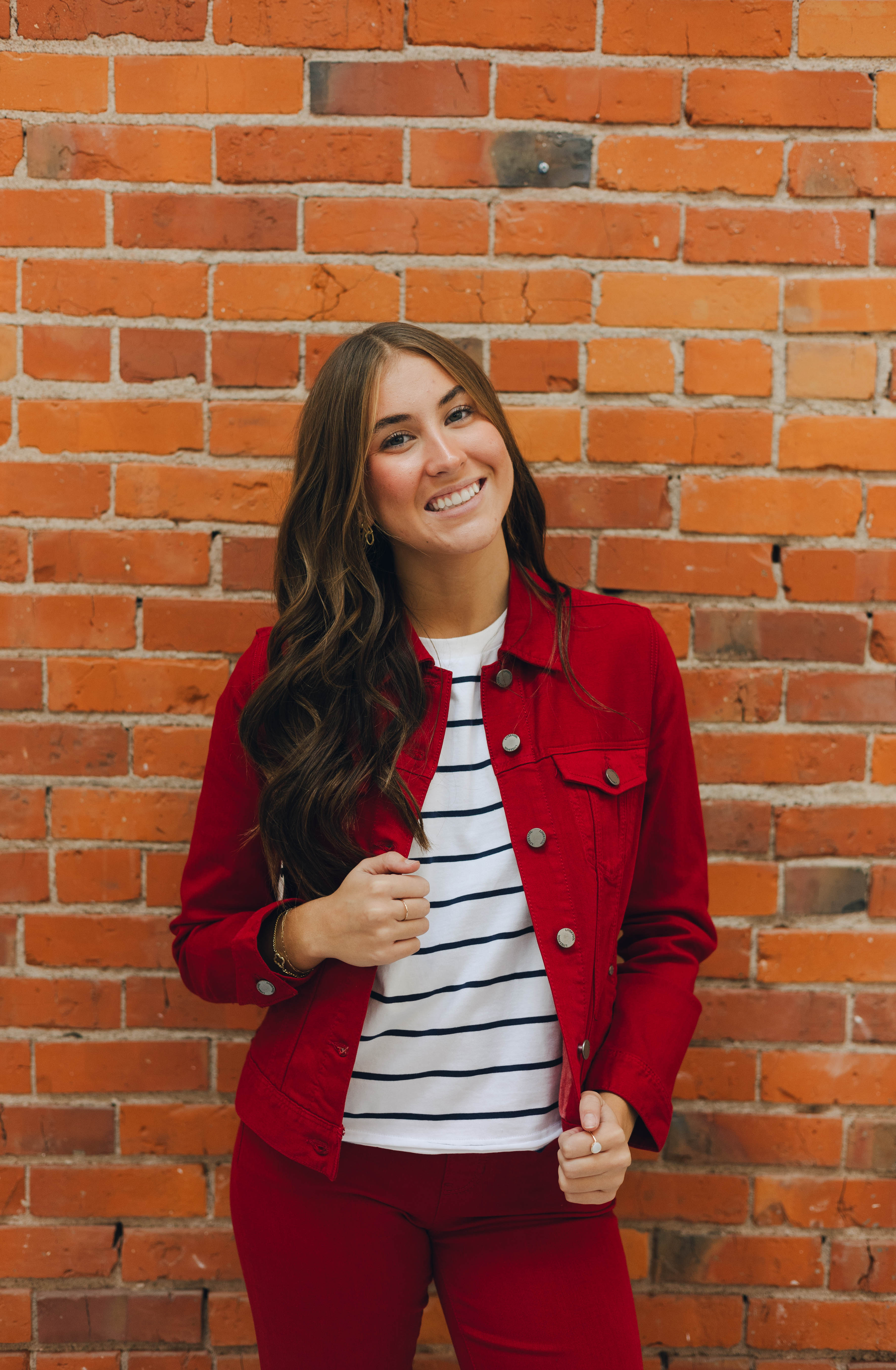 Liverpool Classic Jean Jacket - Carnelian