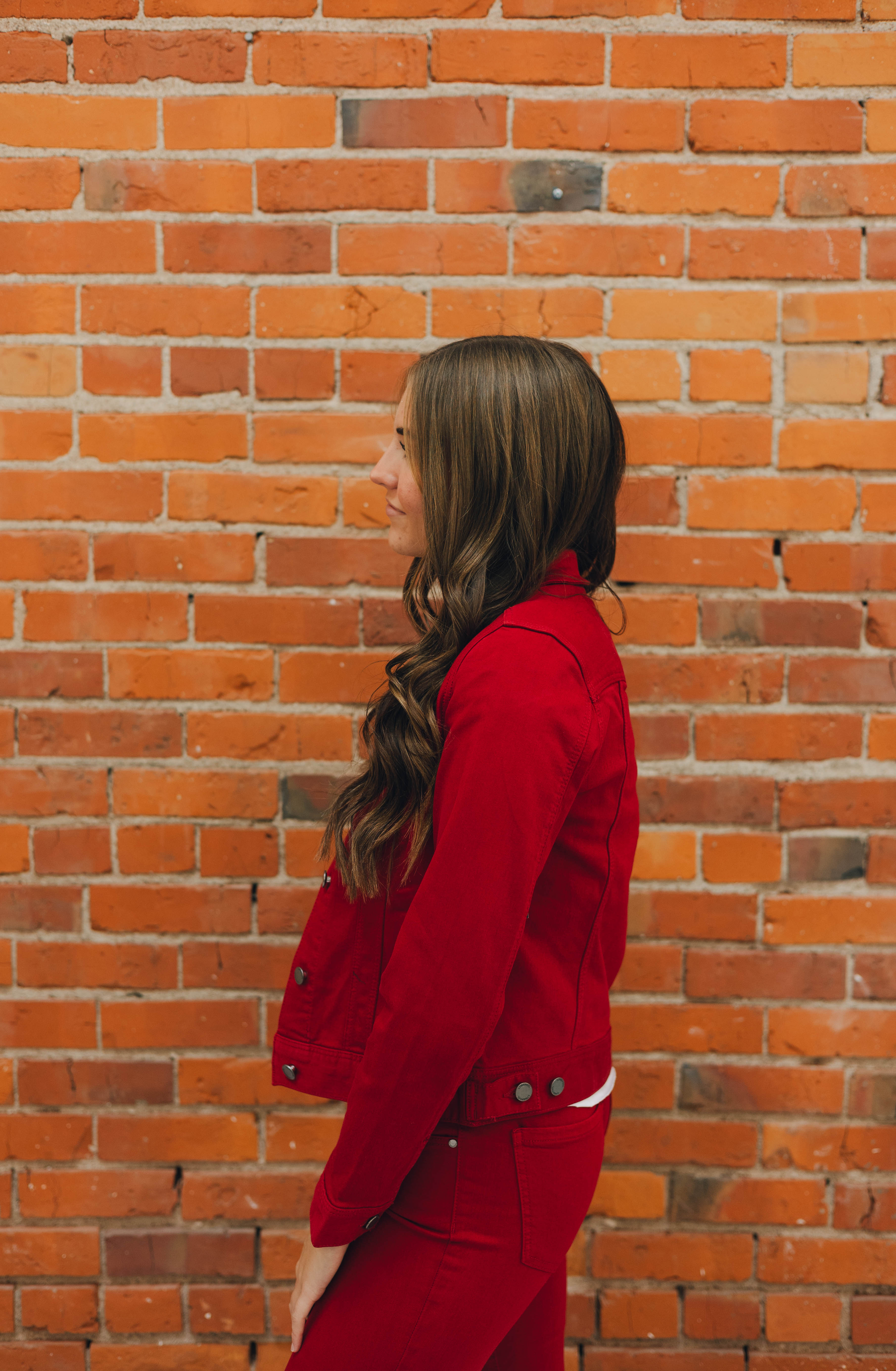 Liverpool Classic Jean Jacket - Carnelian