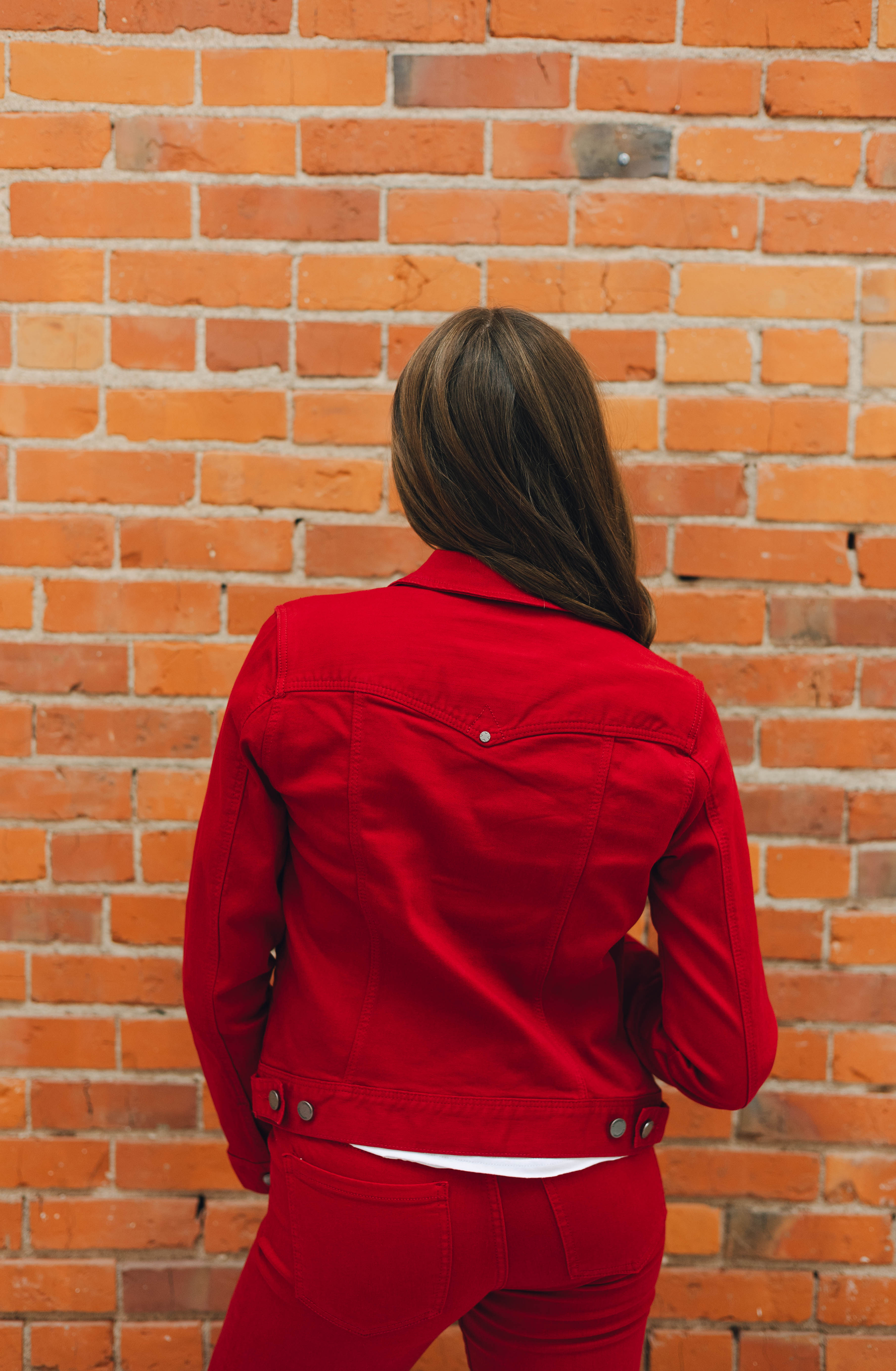 Liverpool Classic Jean Jacket - Carnelian