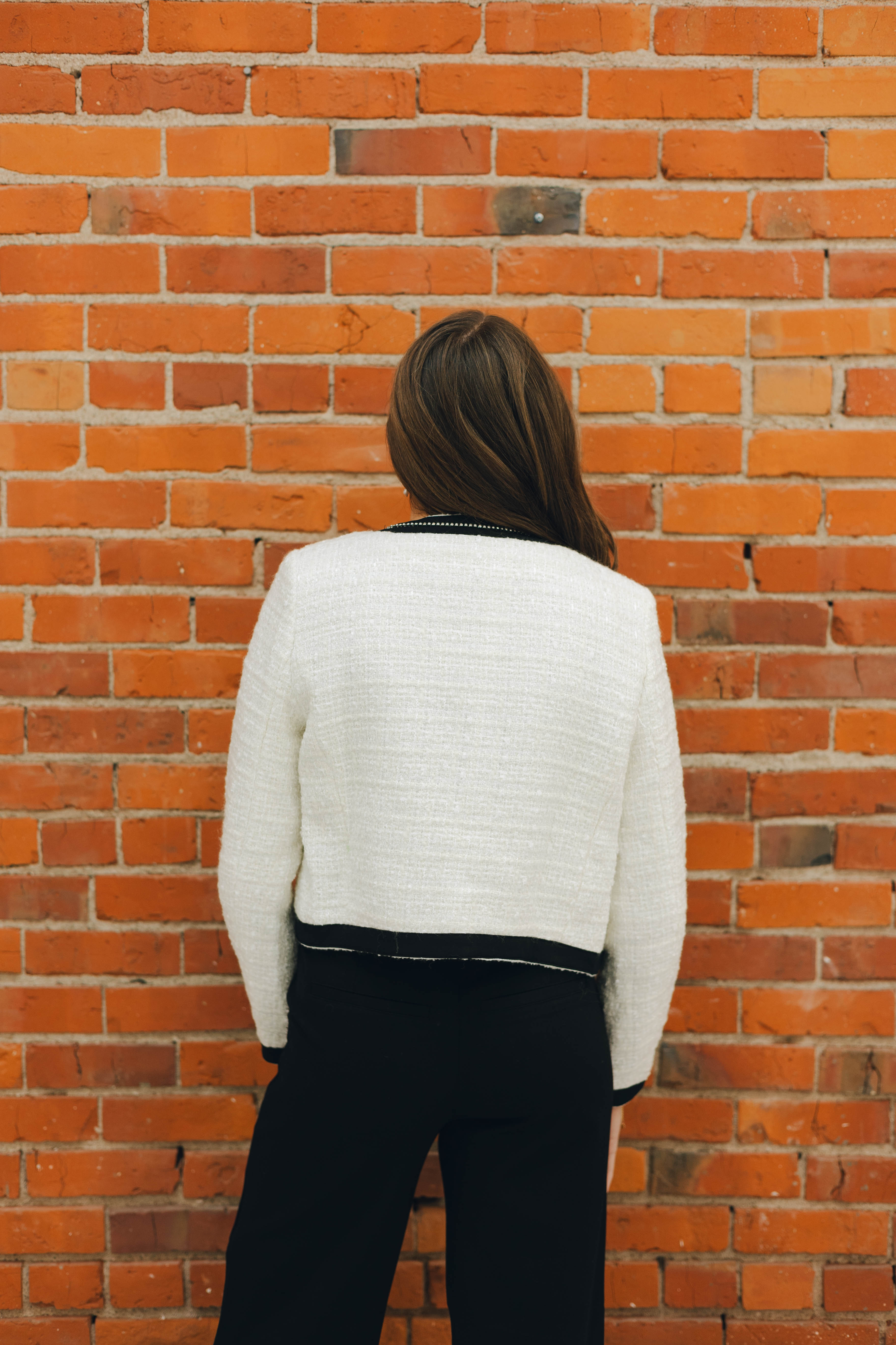 Tweed Jacket w/ Bow