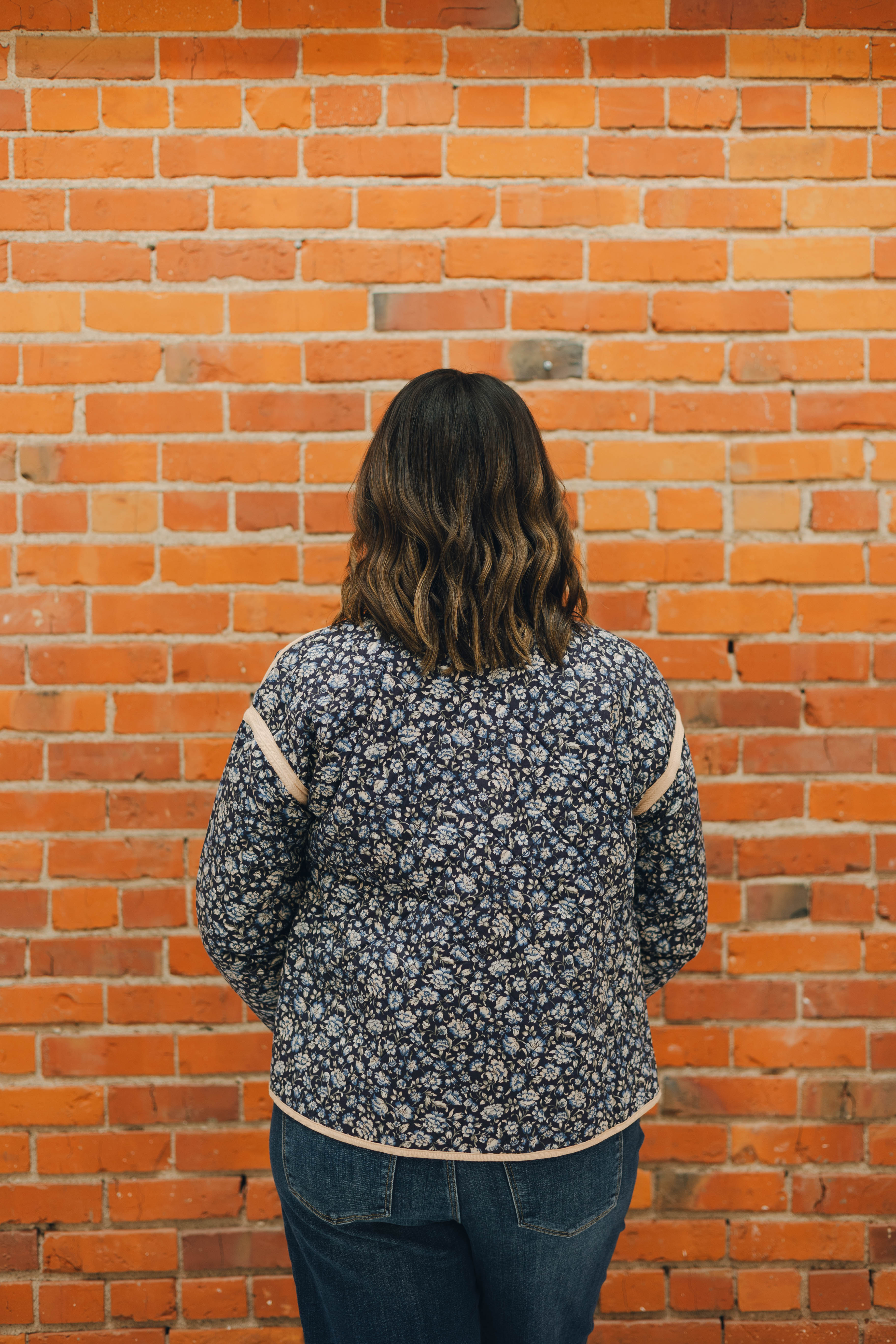 Quilted Button Up Jacket