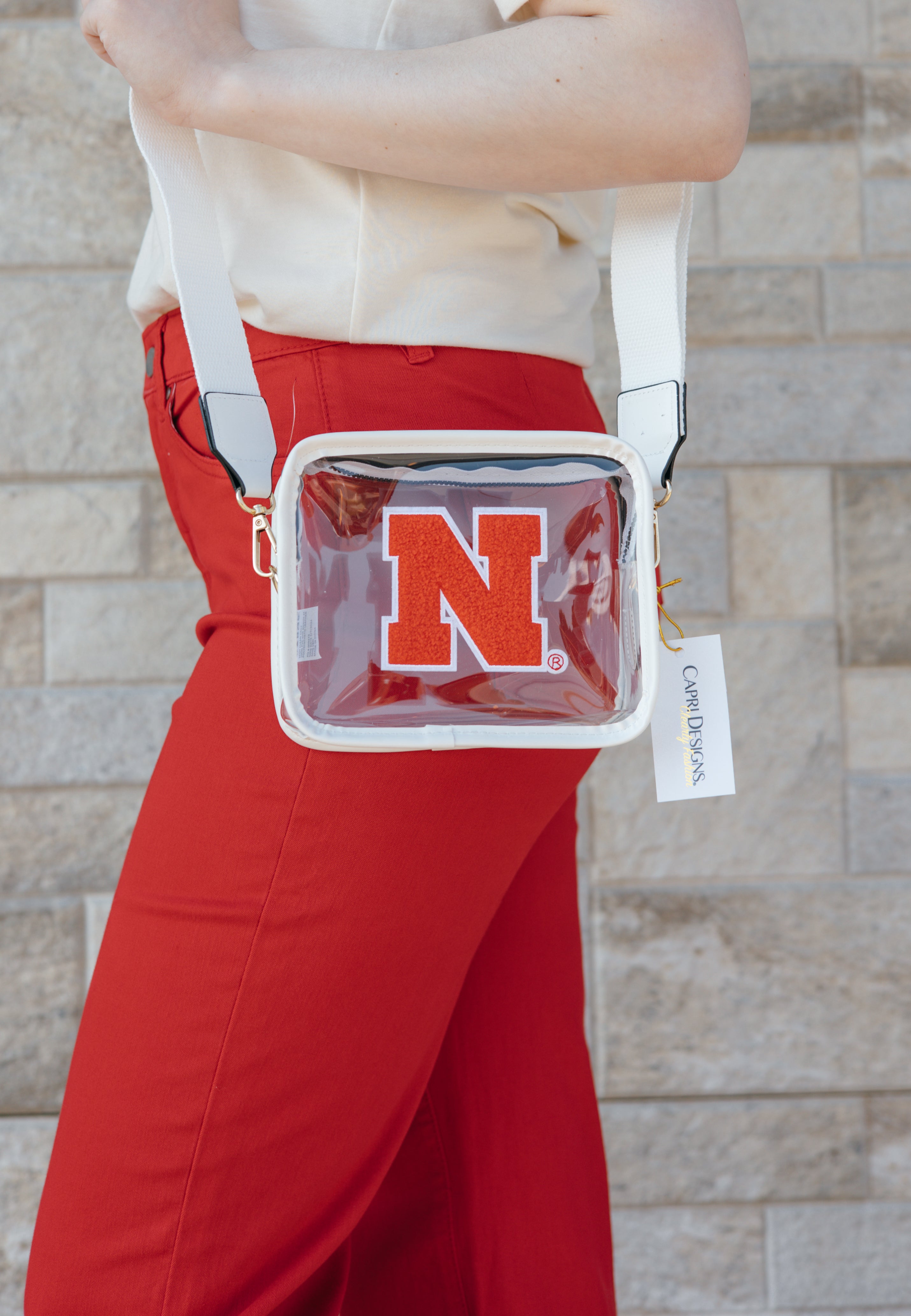 Varsity Patch Crossbody Bag