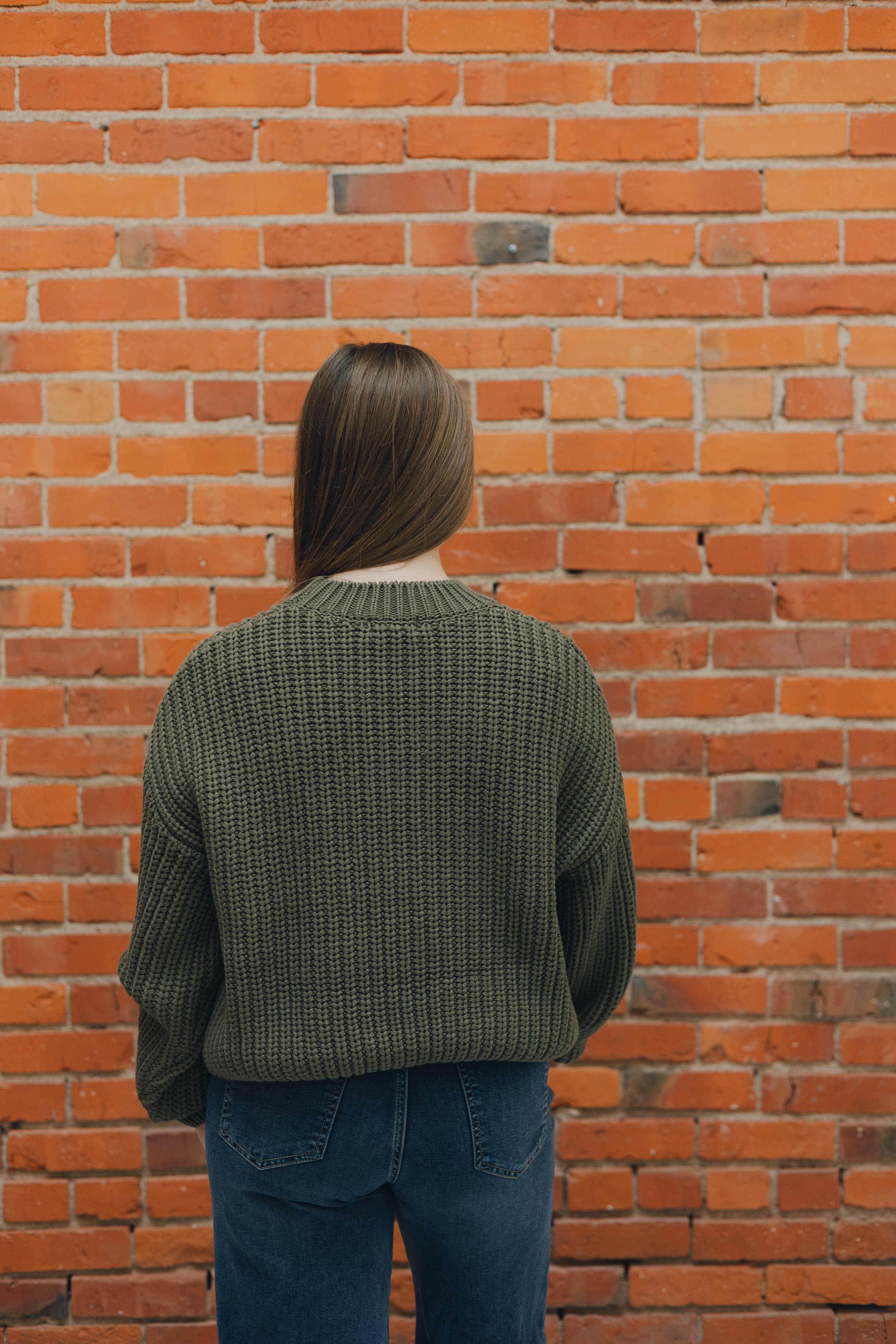 Chunky Cable Knit Sweater