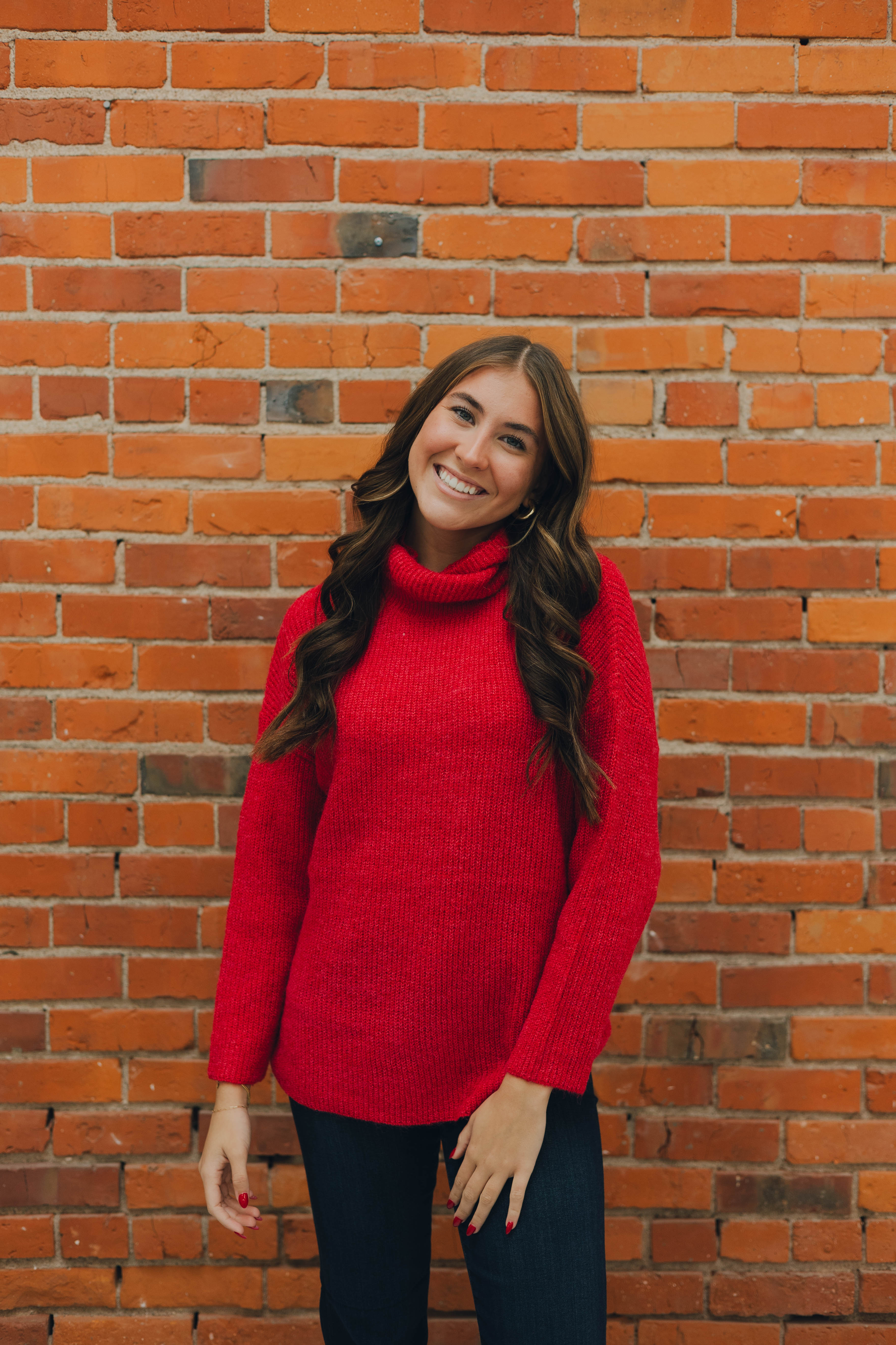 Molly Bracken Red Sweater