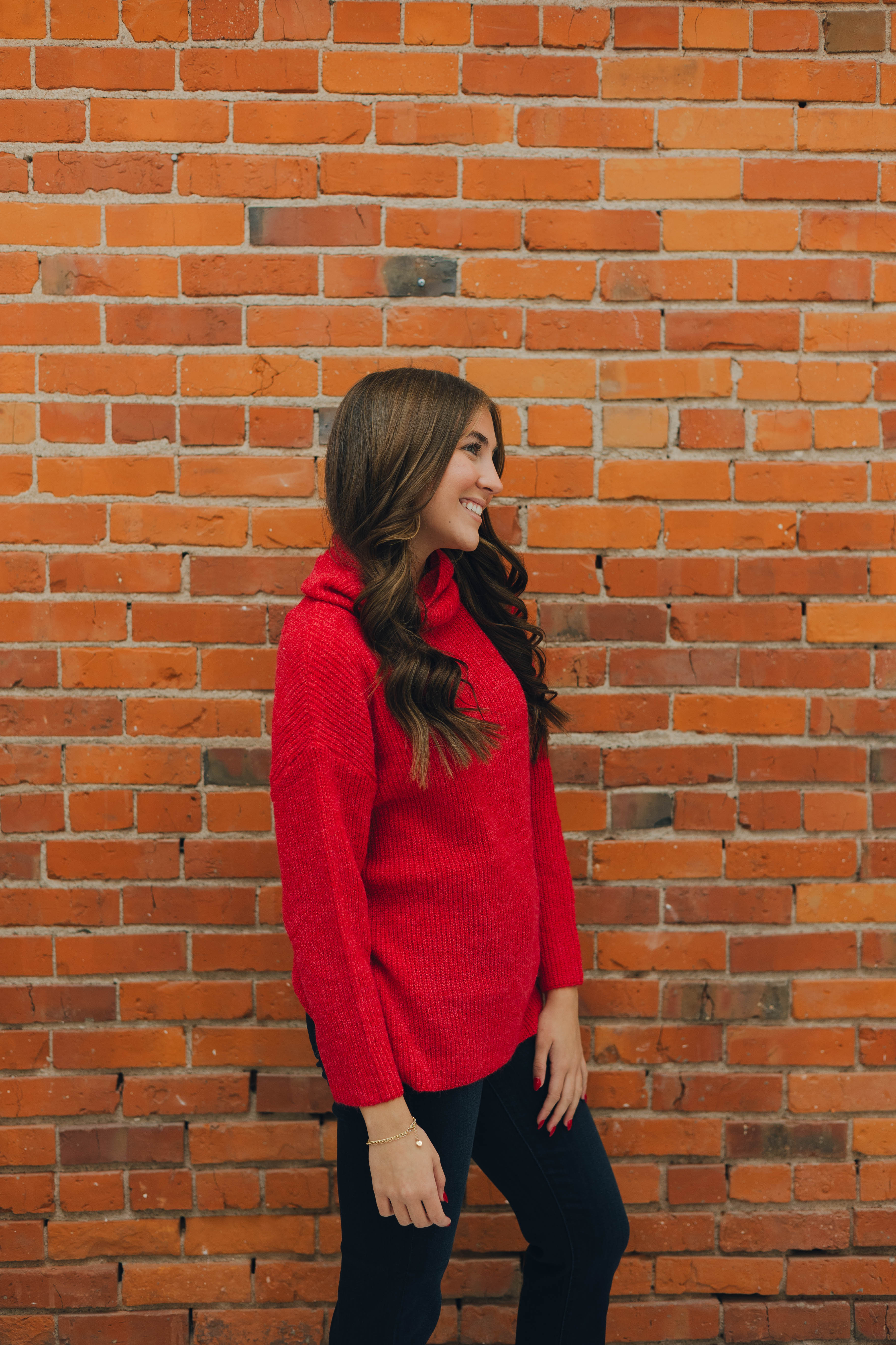 Molly Bracken Red Sweater