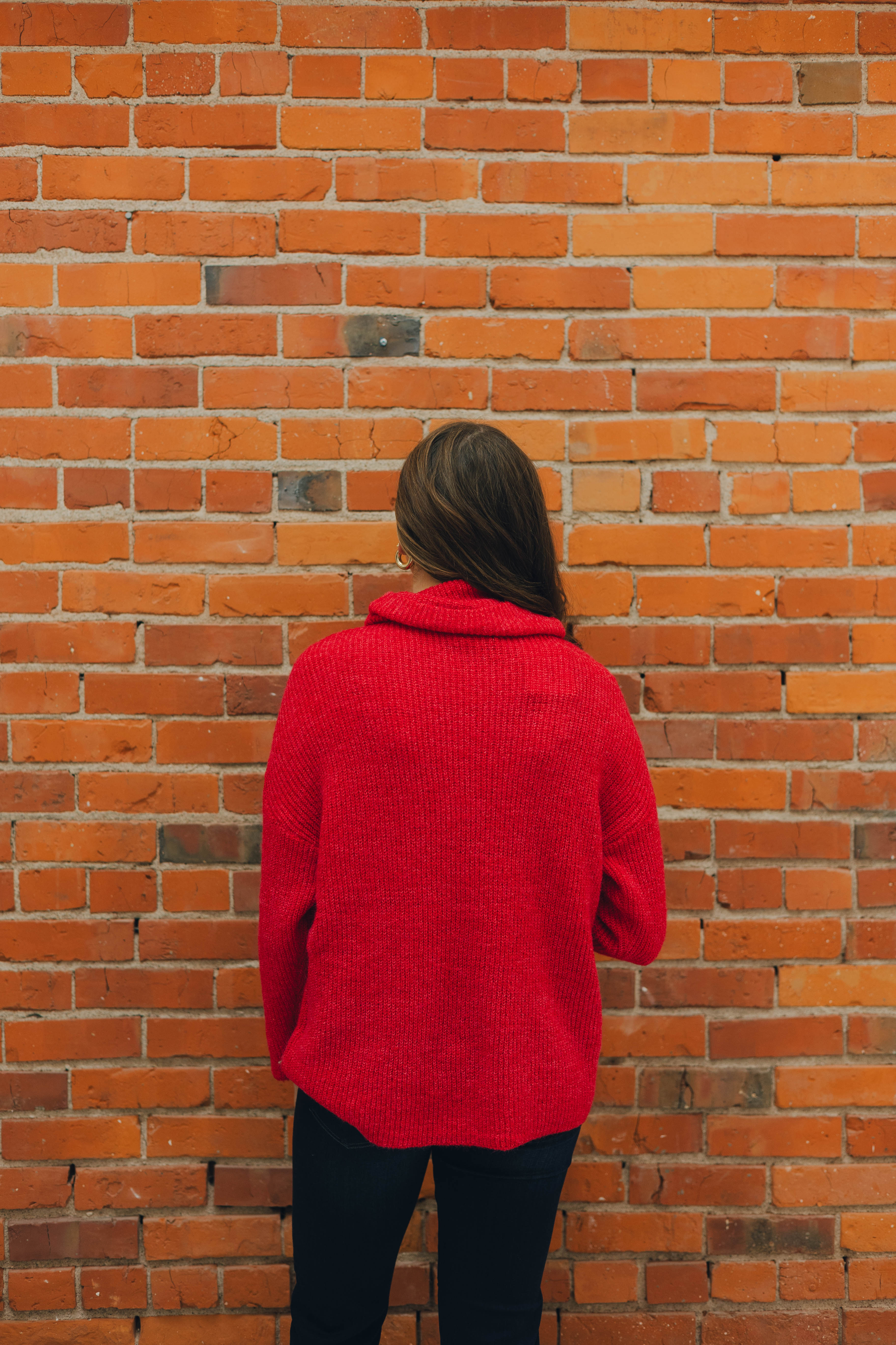 Molly Bracken Red Sweater