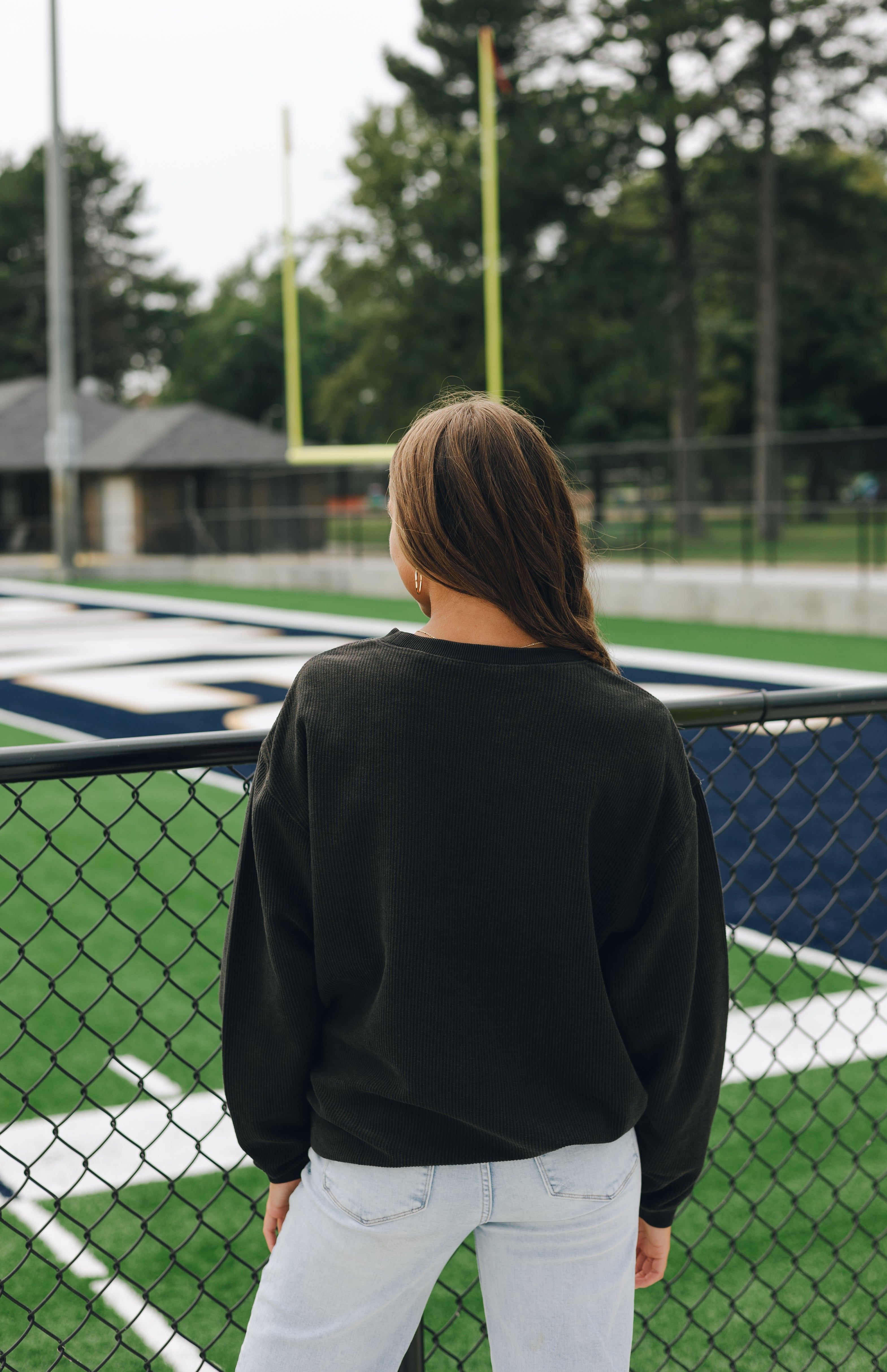 Nebraska V-Ball Corded Crewneck