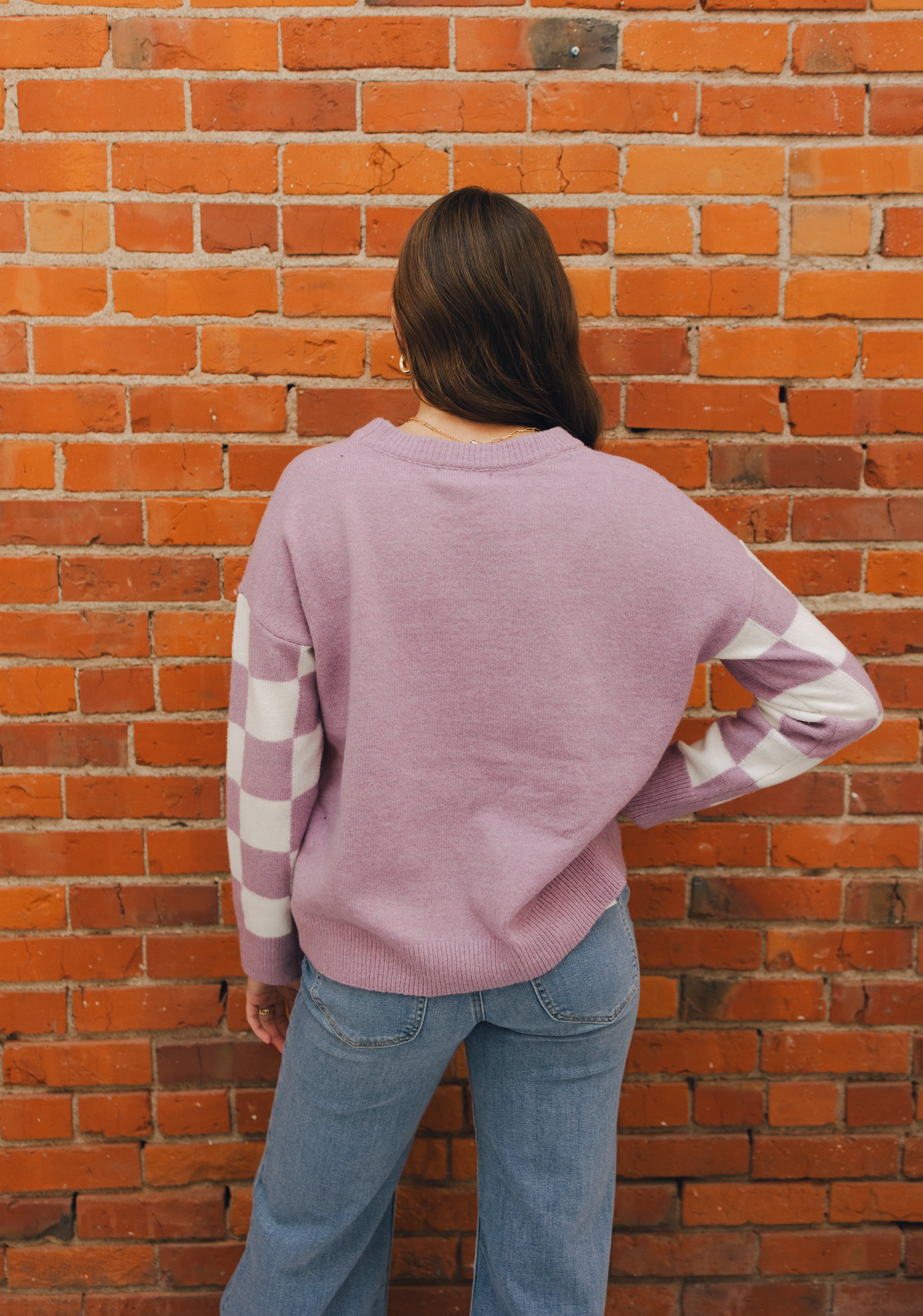 Checkerboard Sweater