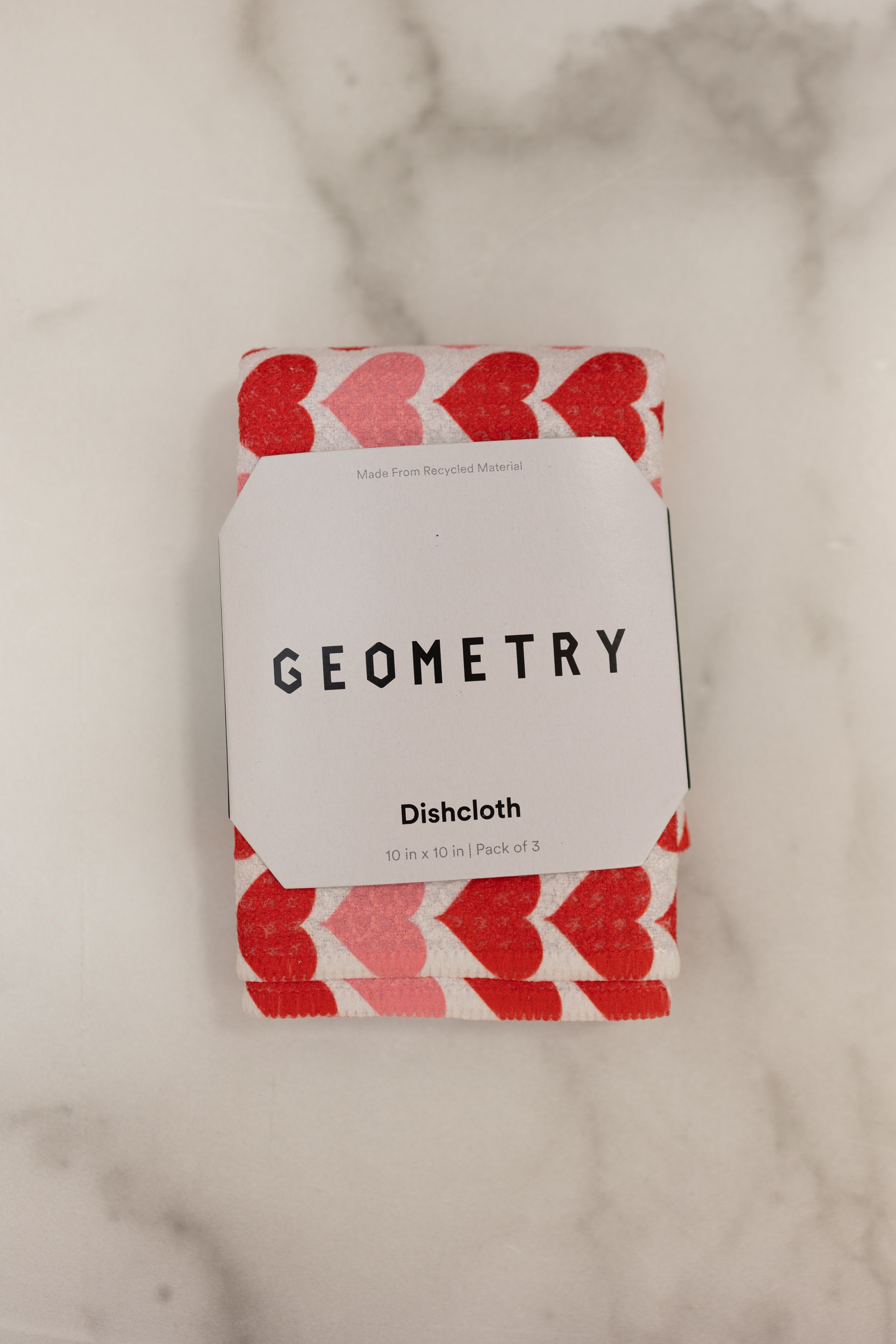 Geometry House Wash Cloth - Valentines