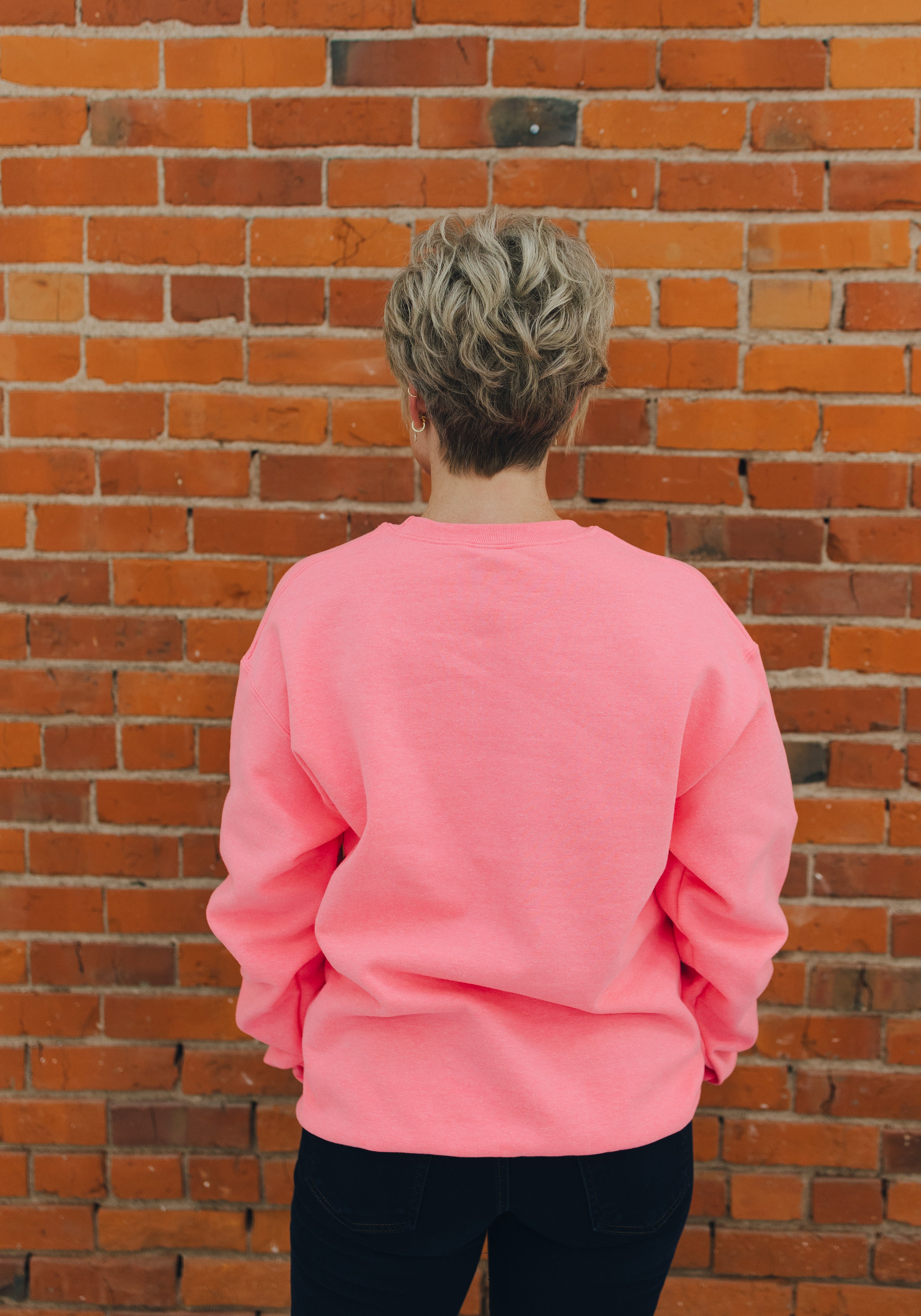 Valentine's Day Heart Dot Sweatshirt