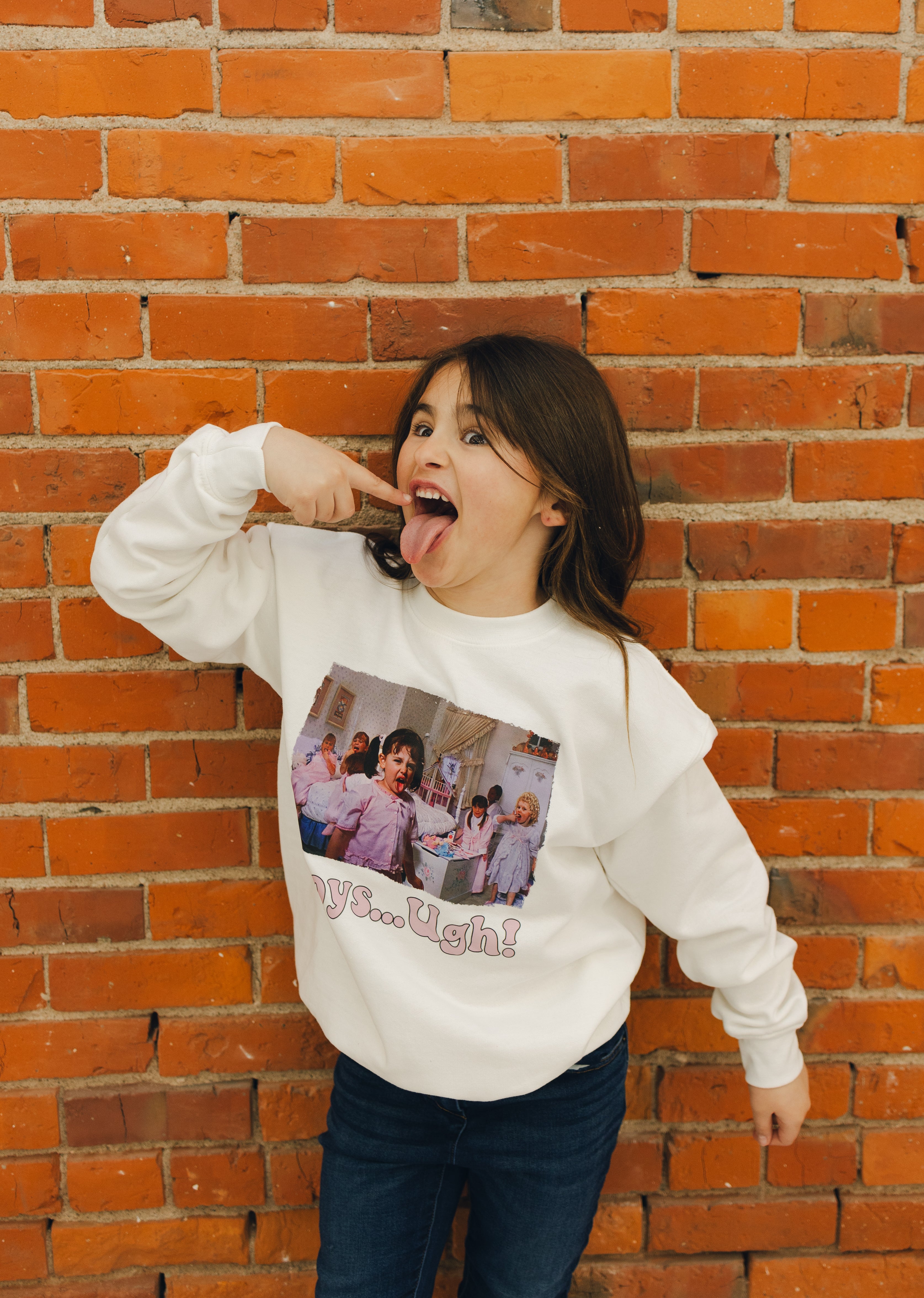 Boys UGHHH Valentine's Sweatshirt