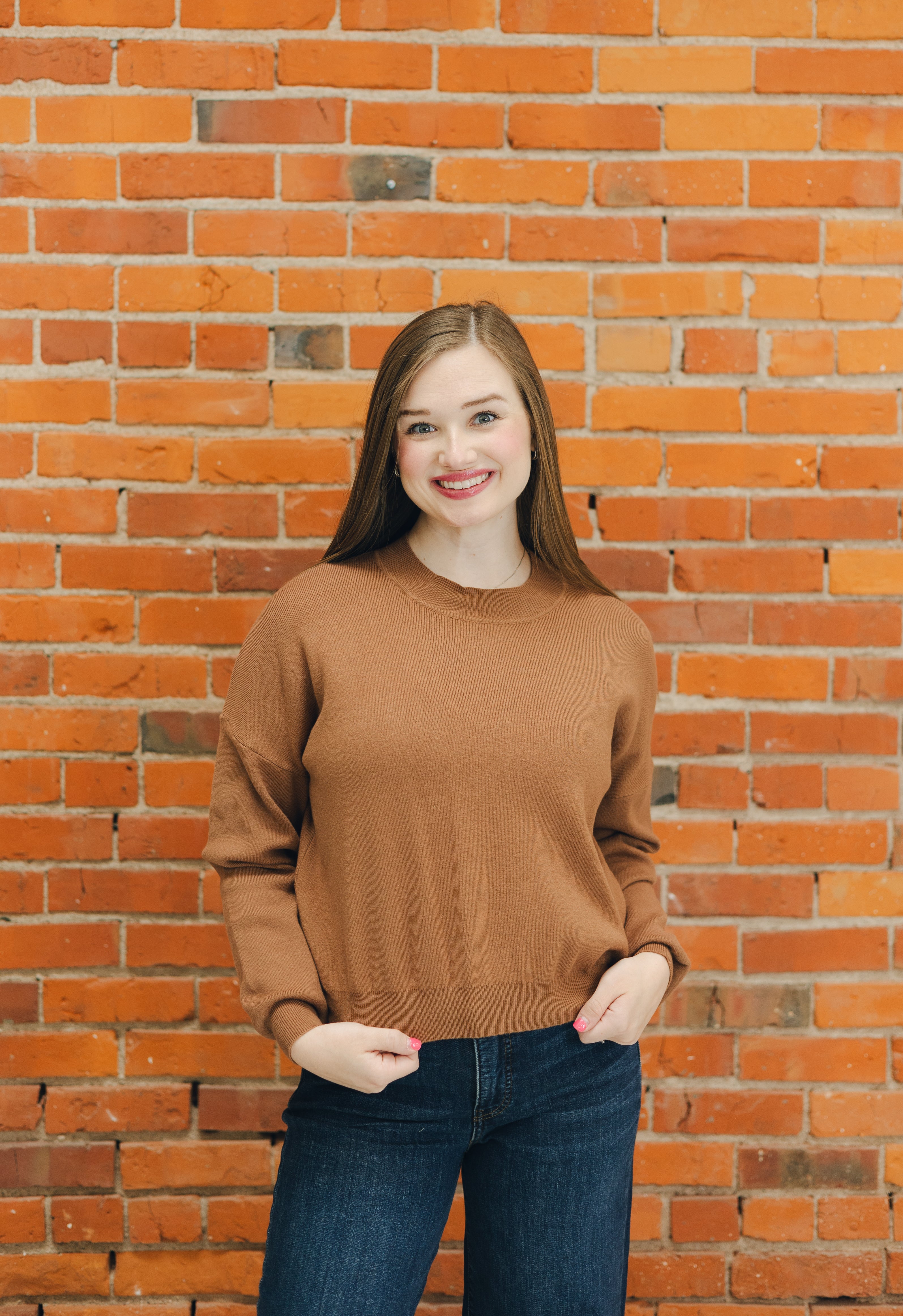 Long Sleeve Sweater Top - Coco