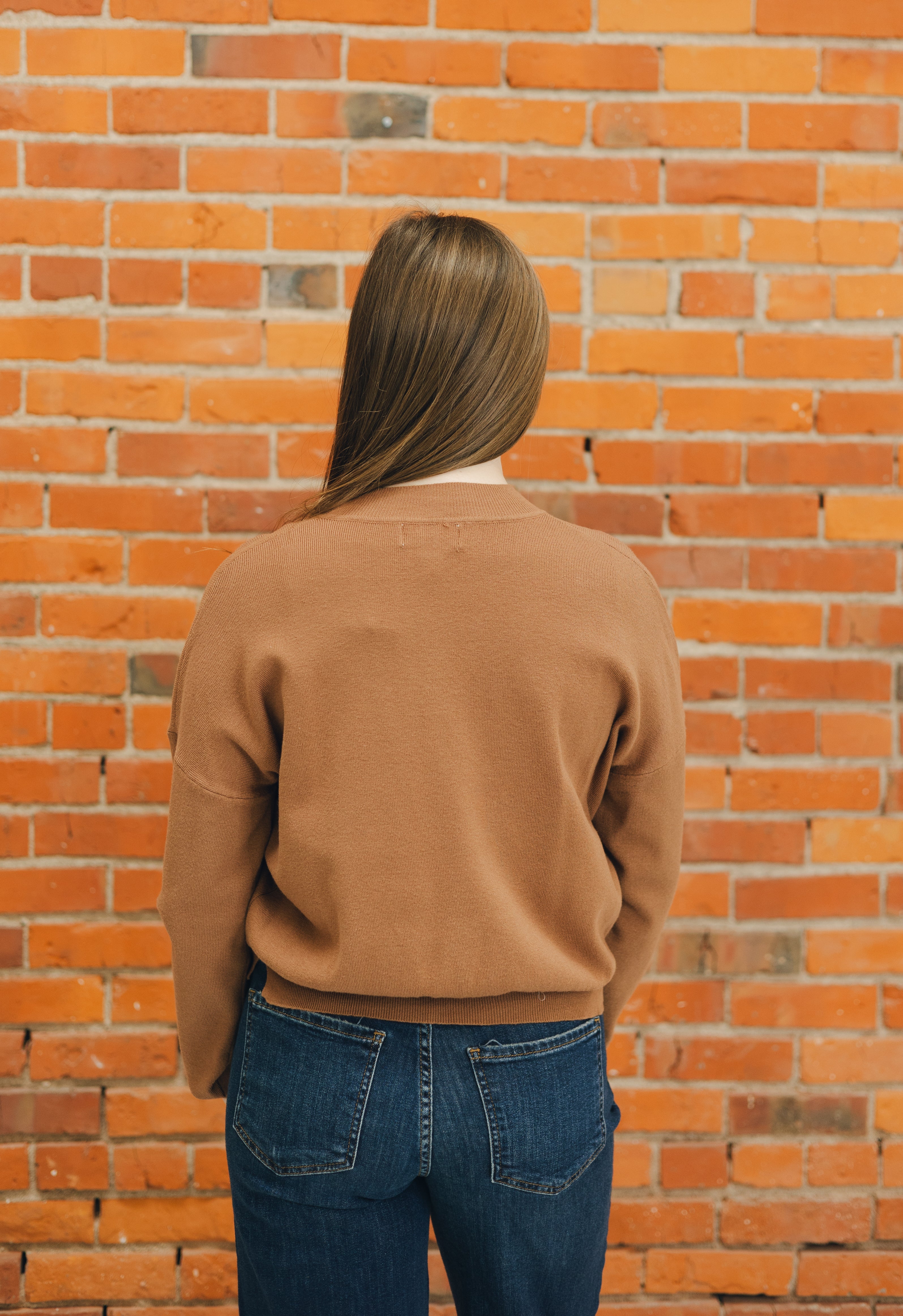 Long Sleeve Sweater Top - Coco