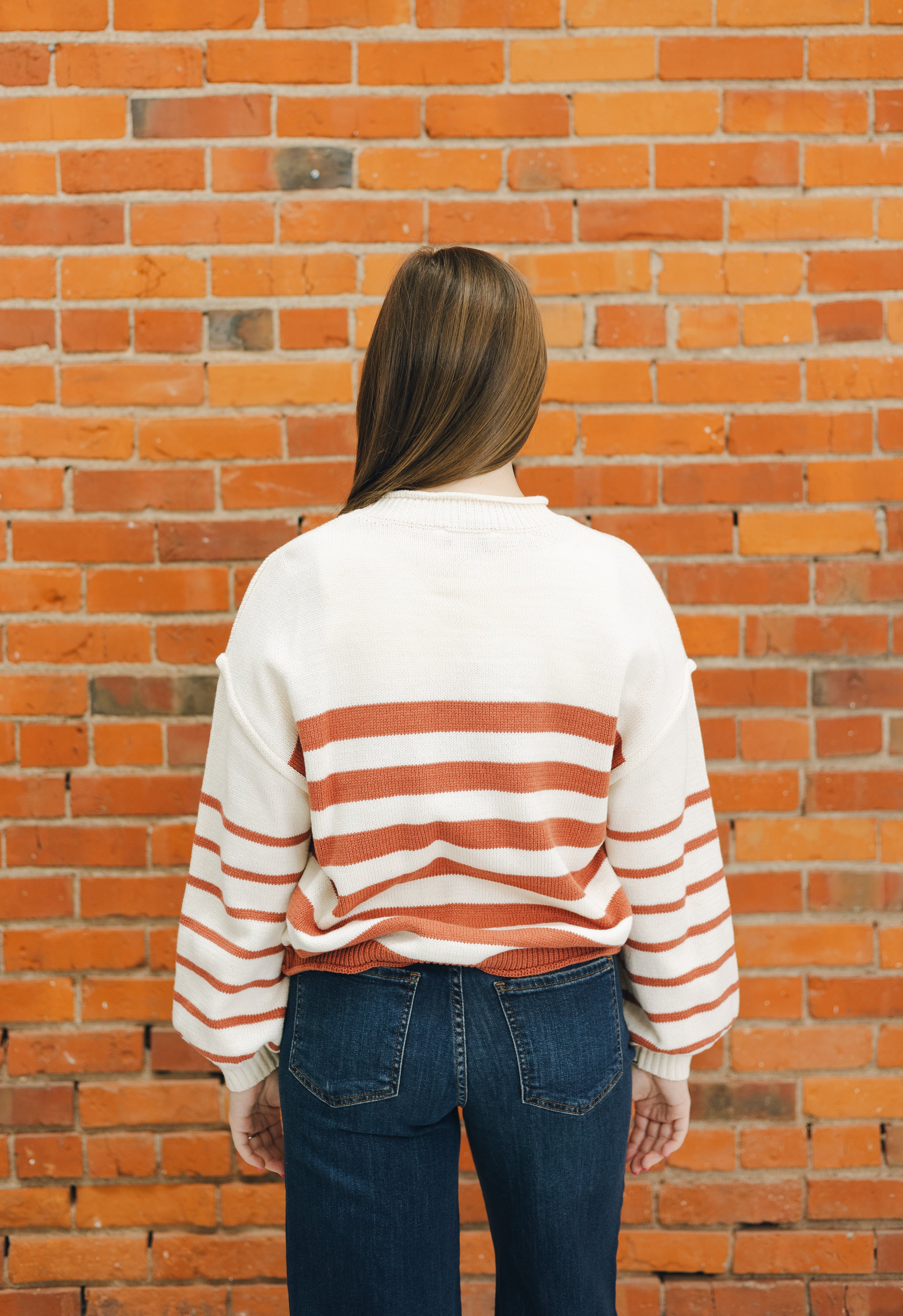 Long Sleeve Striped Sweater