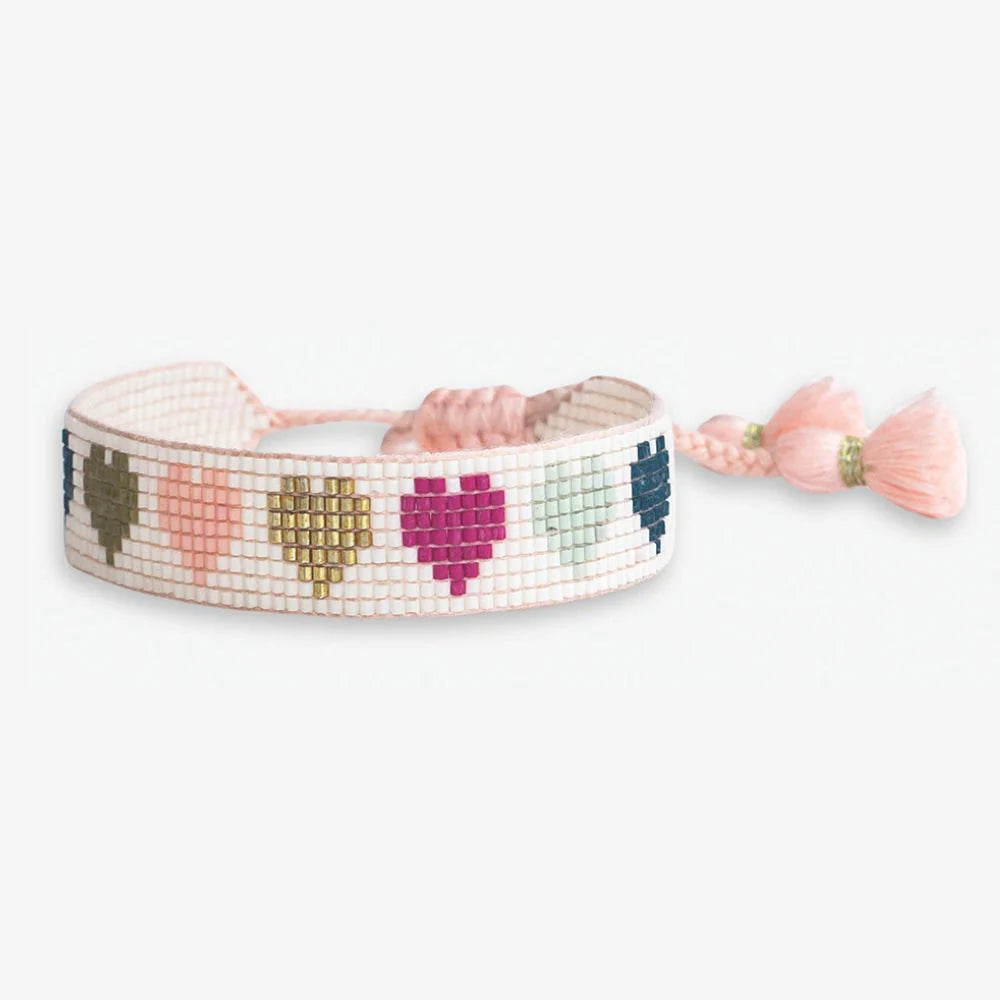 Gabby "Hearts" Adjustable Bracelet