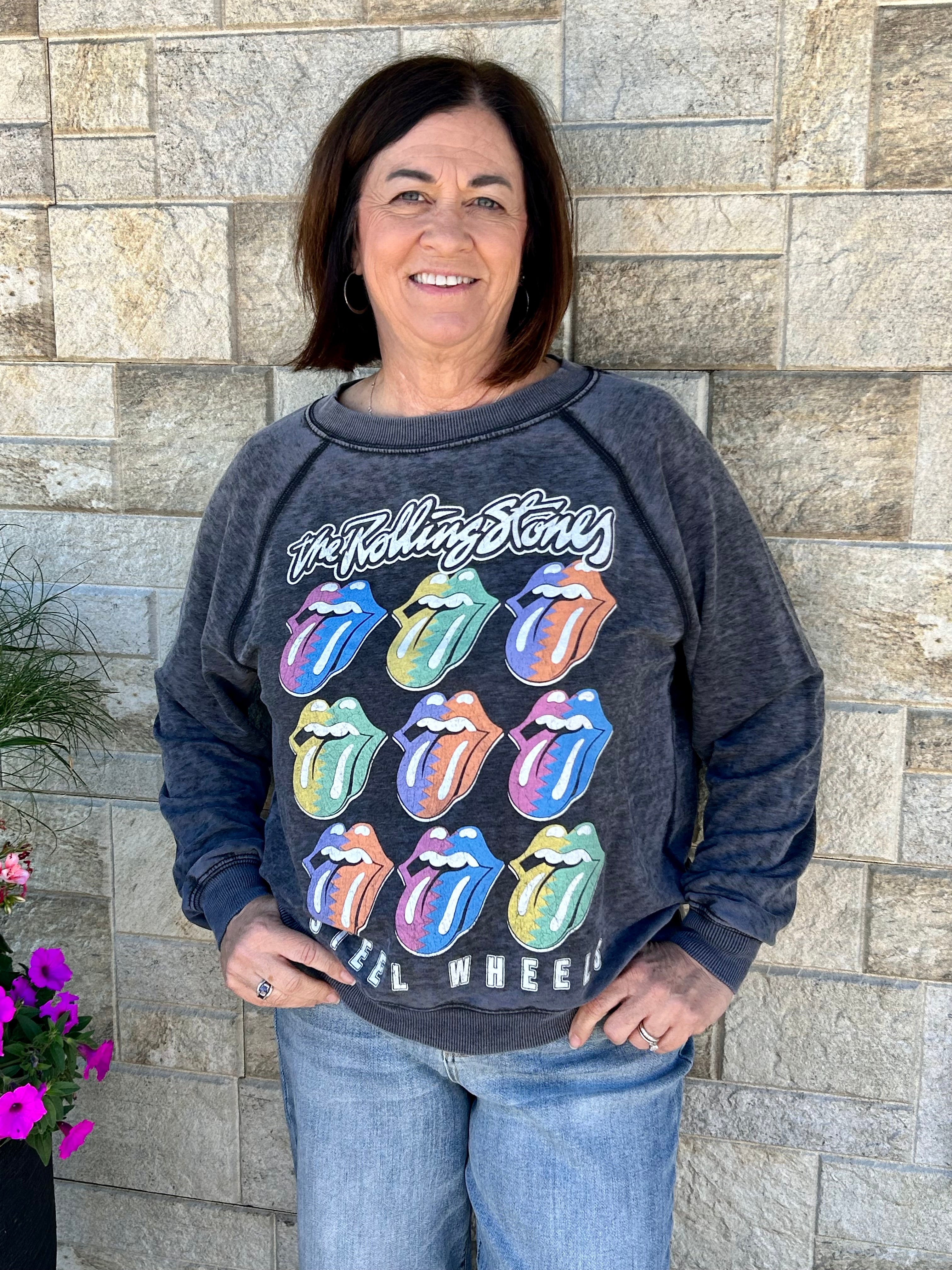 Rolling Stones Steel Wheels Sweatshirt