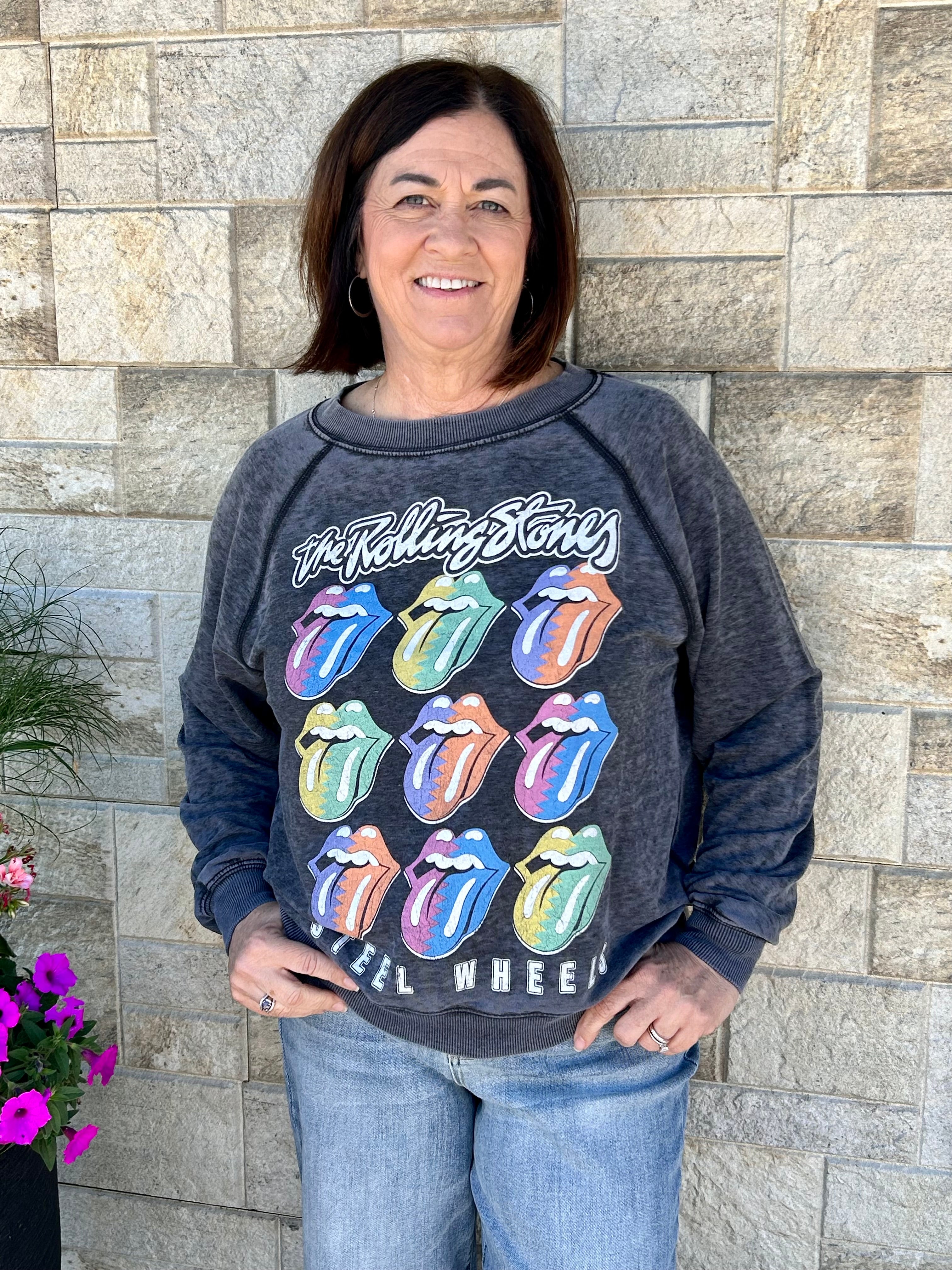 Rolling Stones Steel Wheels Sweatshirt