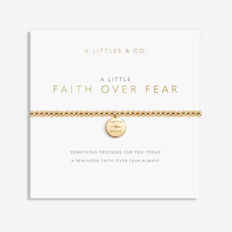 Faith Over Fear - Gold