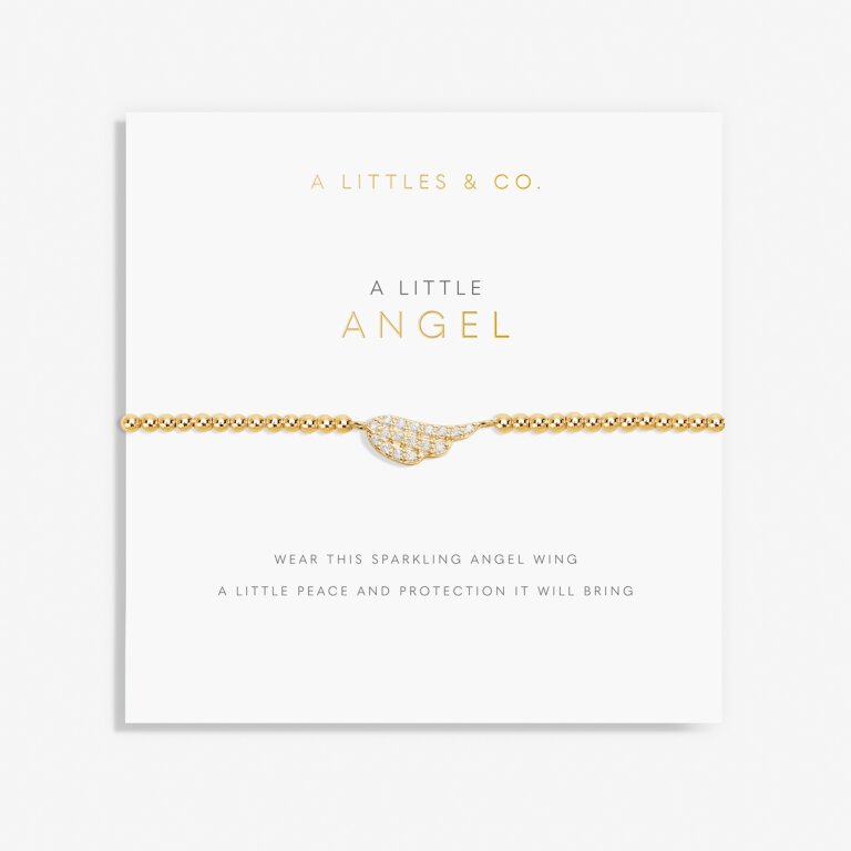 A Little Angel Bracelet - Gold